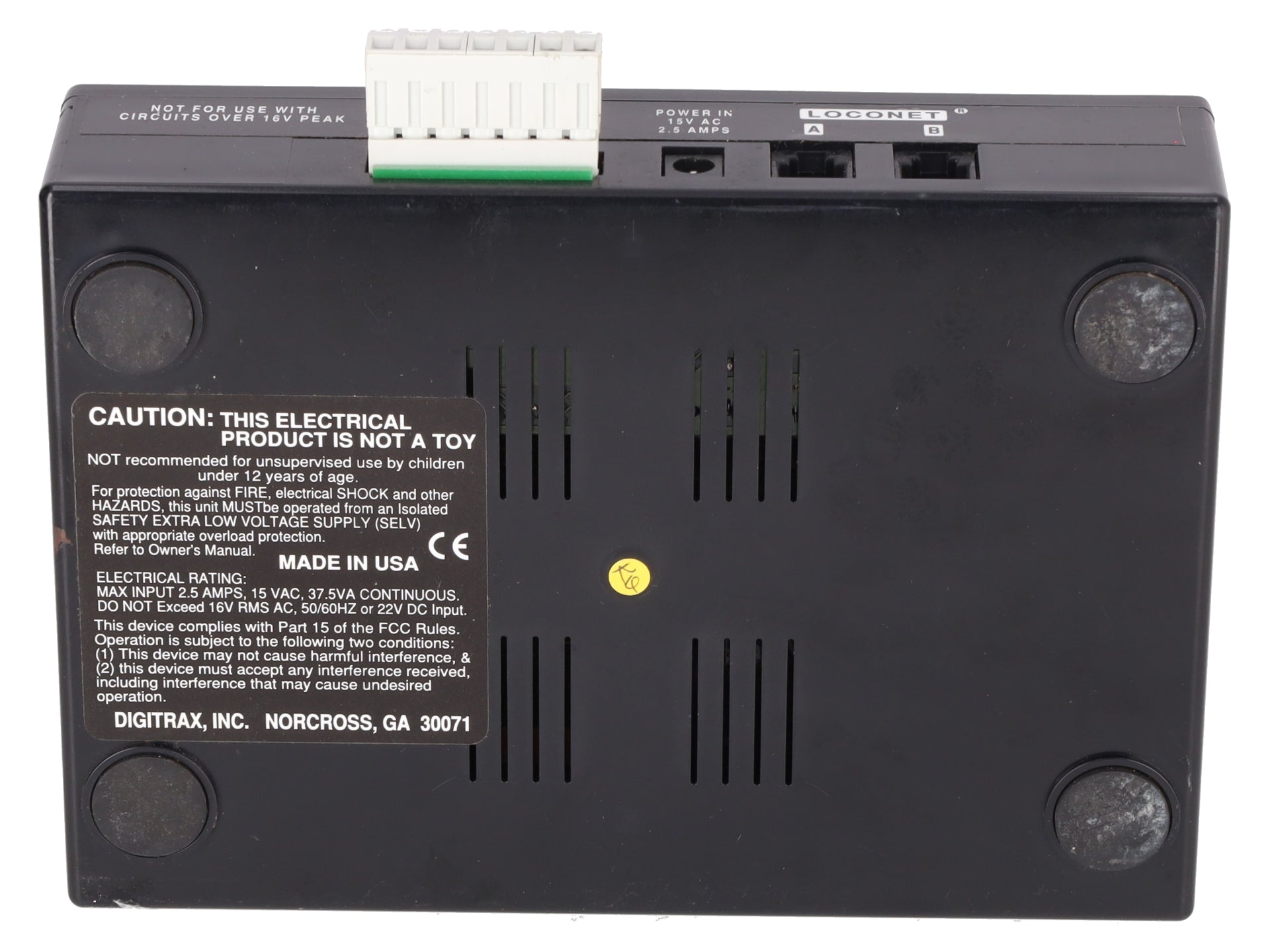 Digitrax DCS50 HO Scale Zephyr Command Starter Set (No Decoder Tester/LT1 Cable) VG/Box