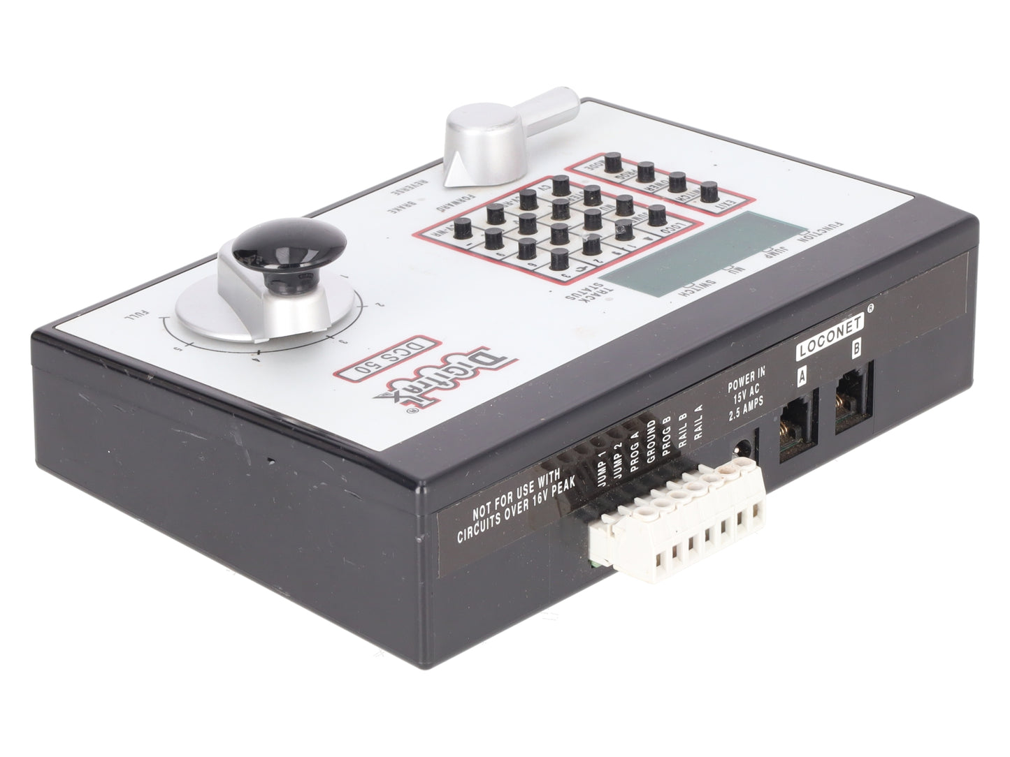 Digitrax DCS50 HO Scale Zephyr Command Starter Set (No Decoder Tester/LT1 Cable) VG/Box