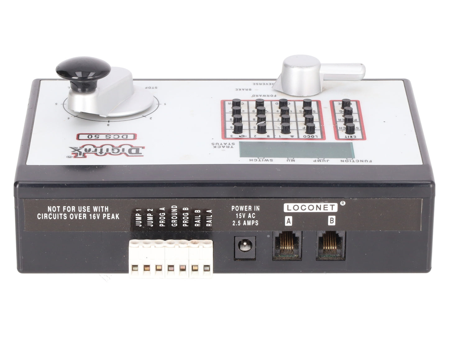 Digitrax DCS50 HO Scale Zephyr Command Starter Set (No Decoder Tester/LT1 Cable) VG/Box