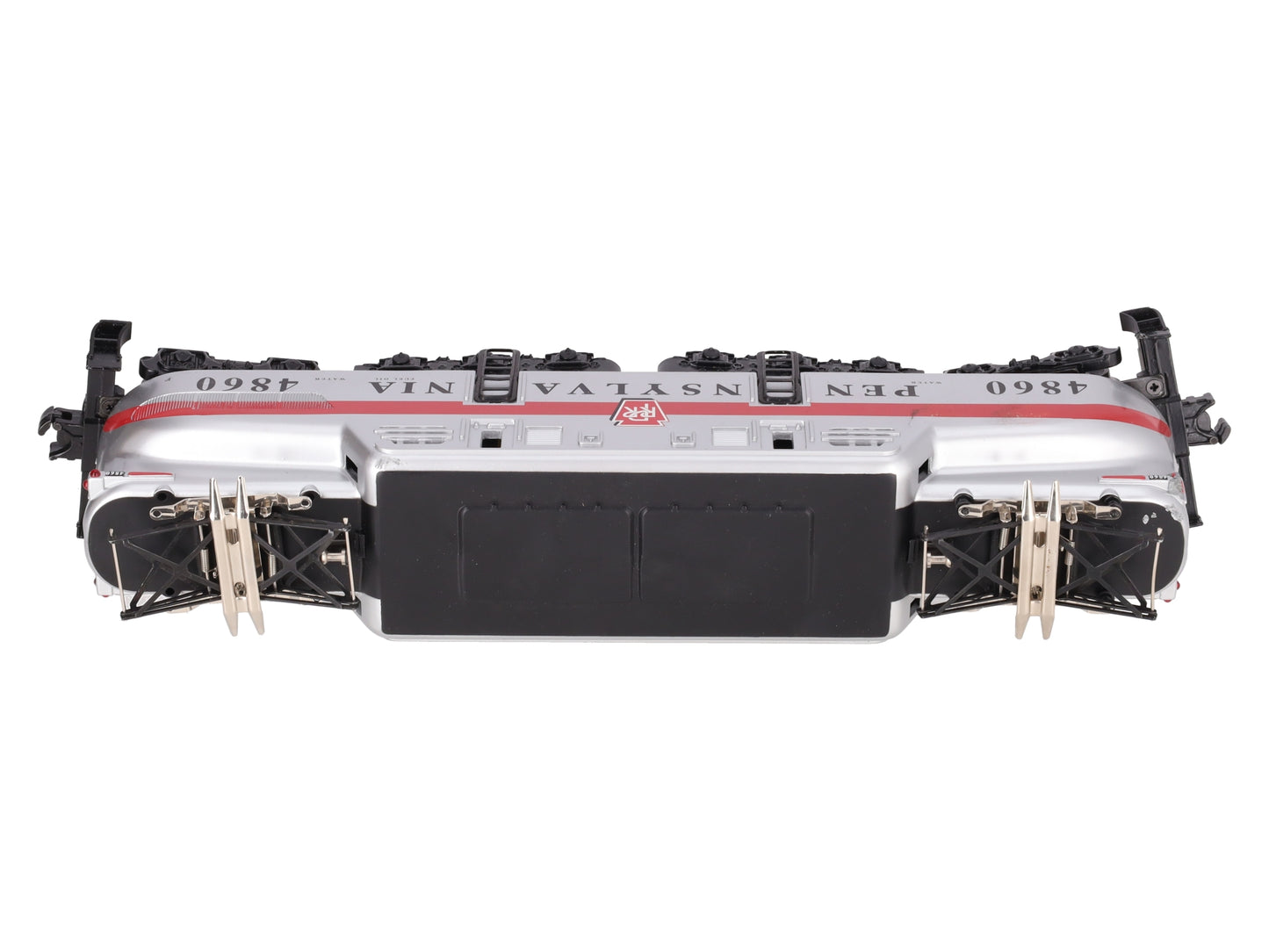 Williams 41703 O PRR Silver 1-Stripe GG-1 Electric Loco w/Horn & Bell #4860 EX/Box