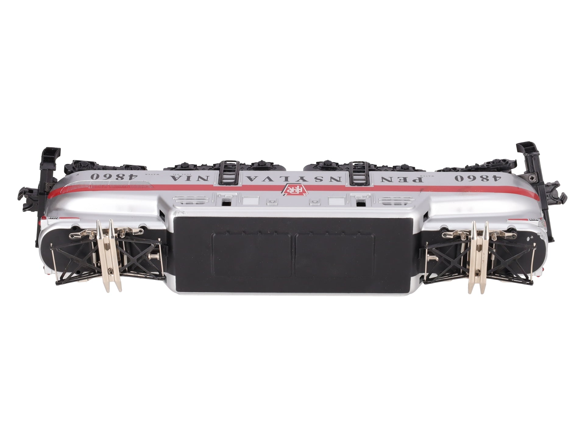 Williams 41703 O PRR Silver 1-Stripe GG-1 Electric Loco w/Horn & Bell #4860 EX/Box