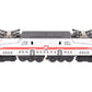 Williams 41703 O PRR Silver 1-Stripe GG-1 Electric Loco w/Horn & Bell #4860 EX/Box