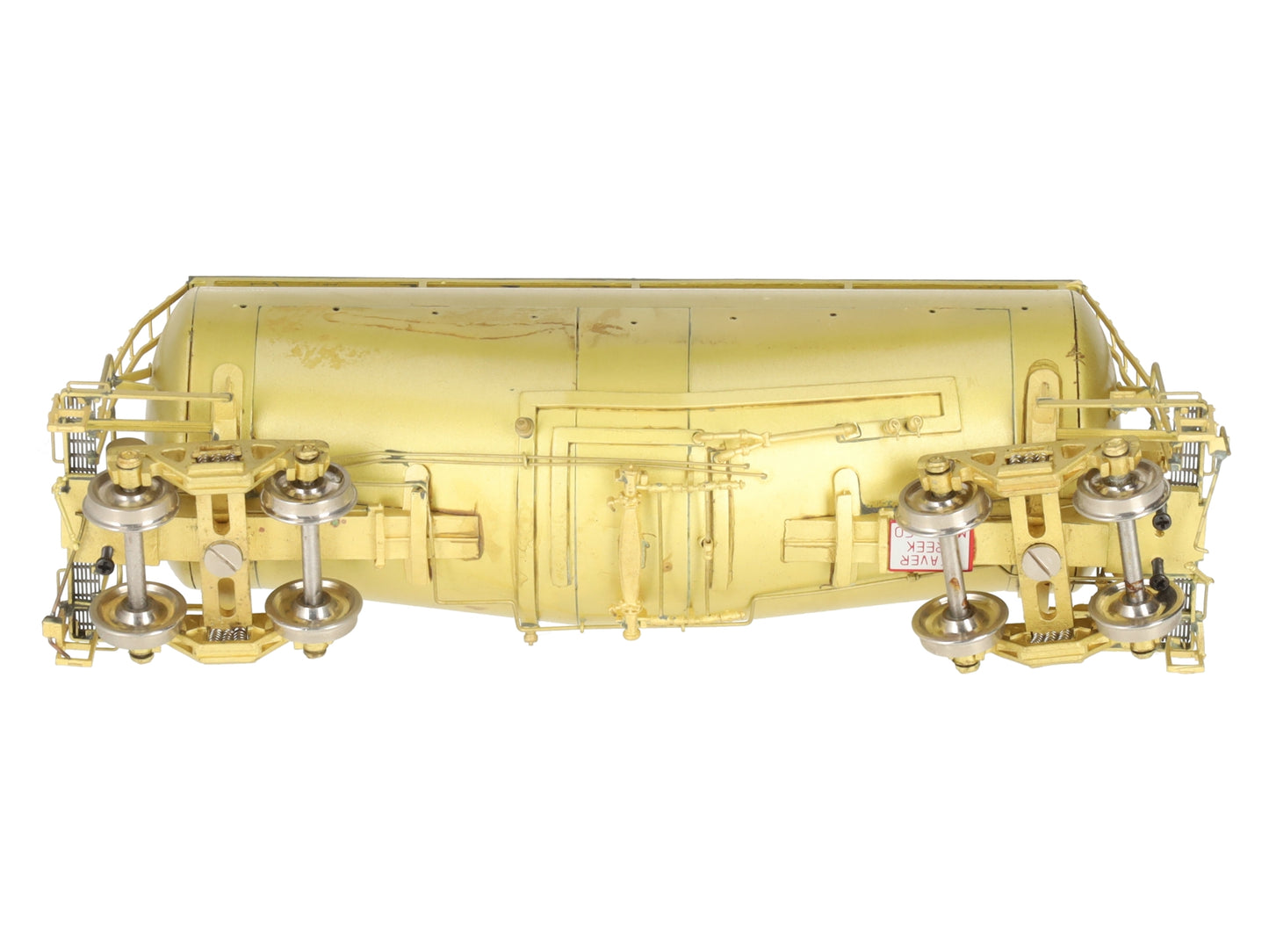 Beaver Creek HO BRASS CB&Q - ACL - BN "Whale Belly" Cement Hopper VG/Box
