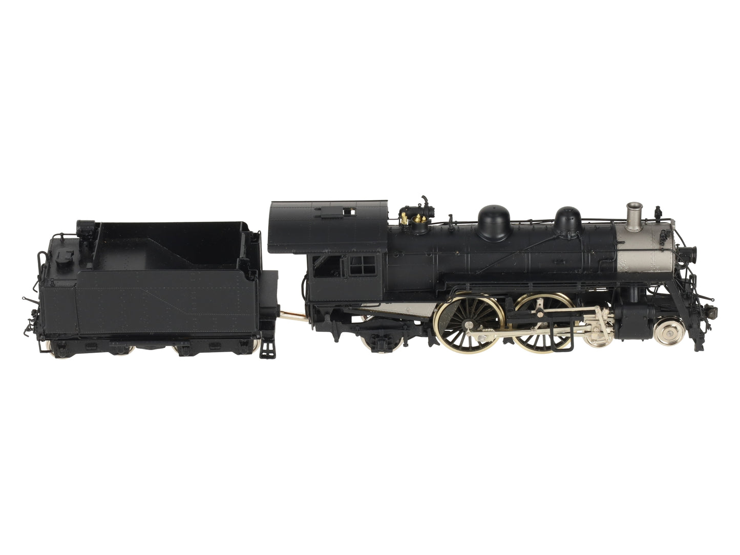 New England Rail Service HO BRASS Class J-1 4-4-2 Steam Loco & Tender - Painted LN/Box