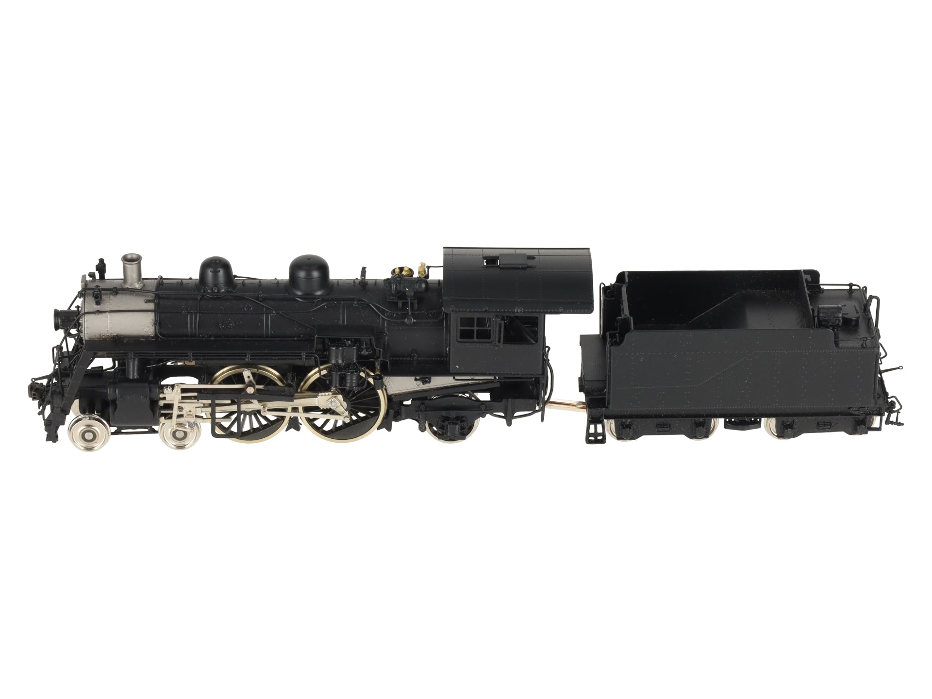 New England Rail Service HO BRASS Class J-1 4-4-2 Steam Loco & Tender - Painted LN/Box