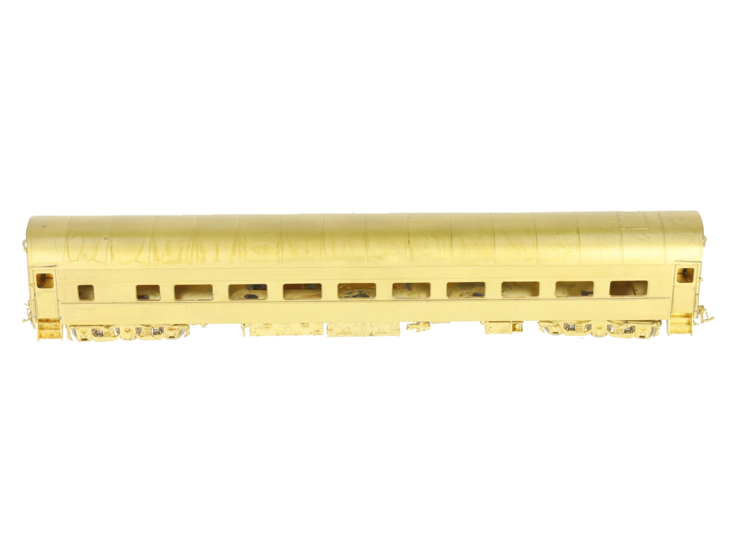 Overland 3248 HO Scale BRASS Grand Turk Western Coach Car - Unpainted EX/Box
