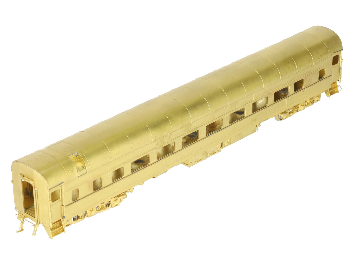 Overland 3248 HO Scale BRASS Grand Turk Western Coach Car - Unpainted EX/Box