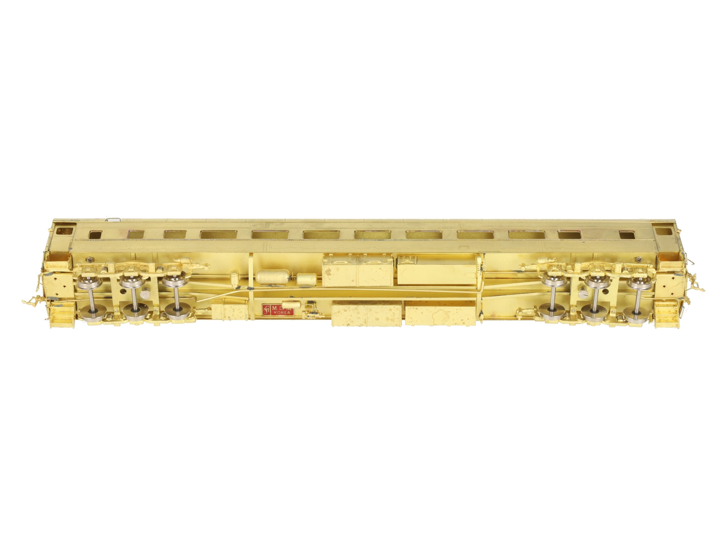 Overland 3248 HO Scale BRASS Grand Turk Western Coach Car - Unpainted EX/Box