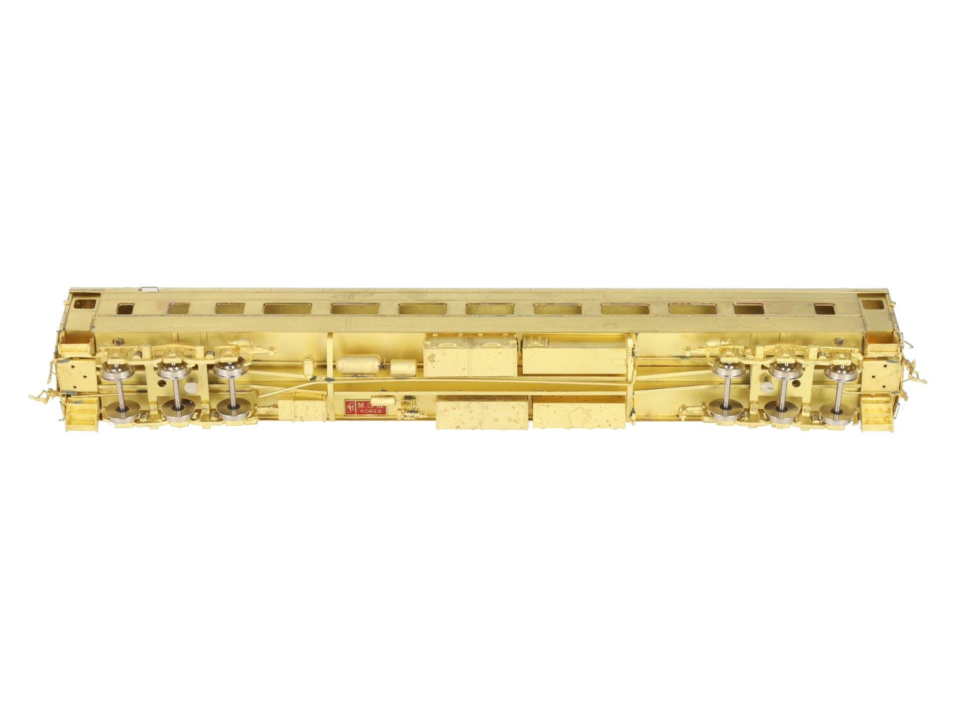Overland 3248 HO Scale BRASS Grand Turk Western Coach Car - Unpainted EX/Box