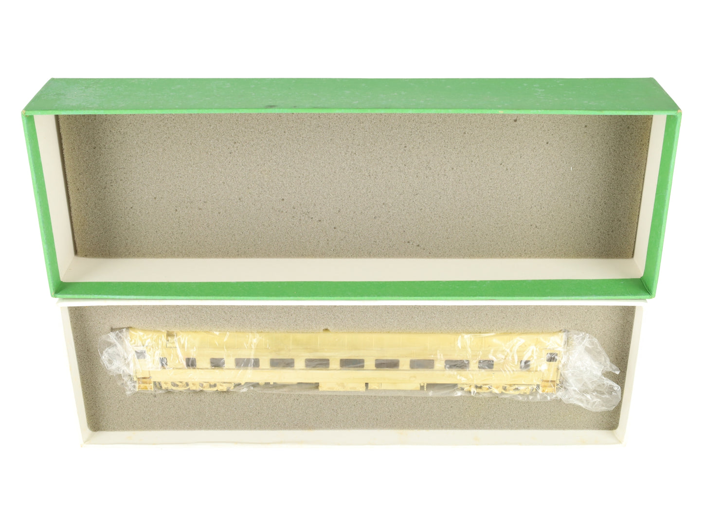 Overland 3248 HO Scale BRASS Grand Turk Western Coach Car - Unpainted EX/Box