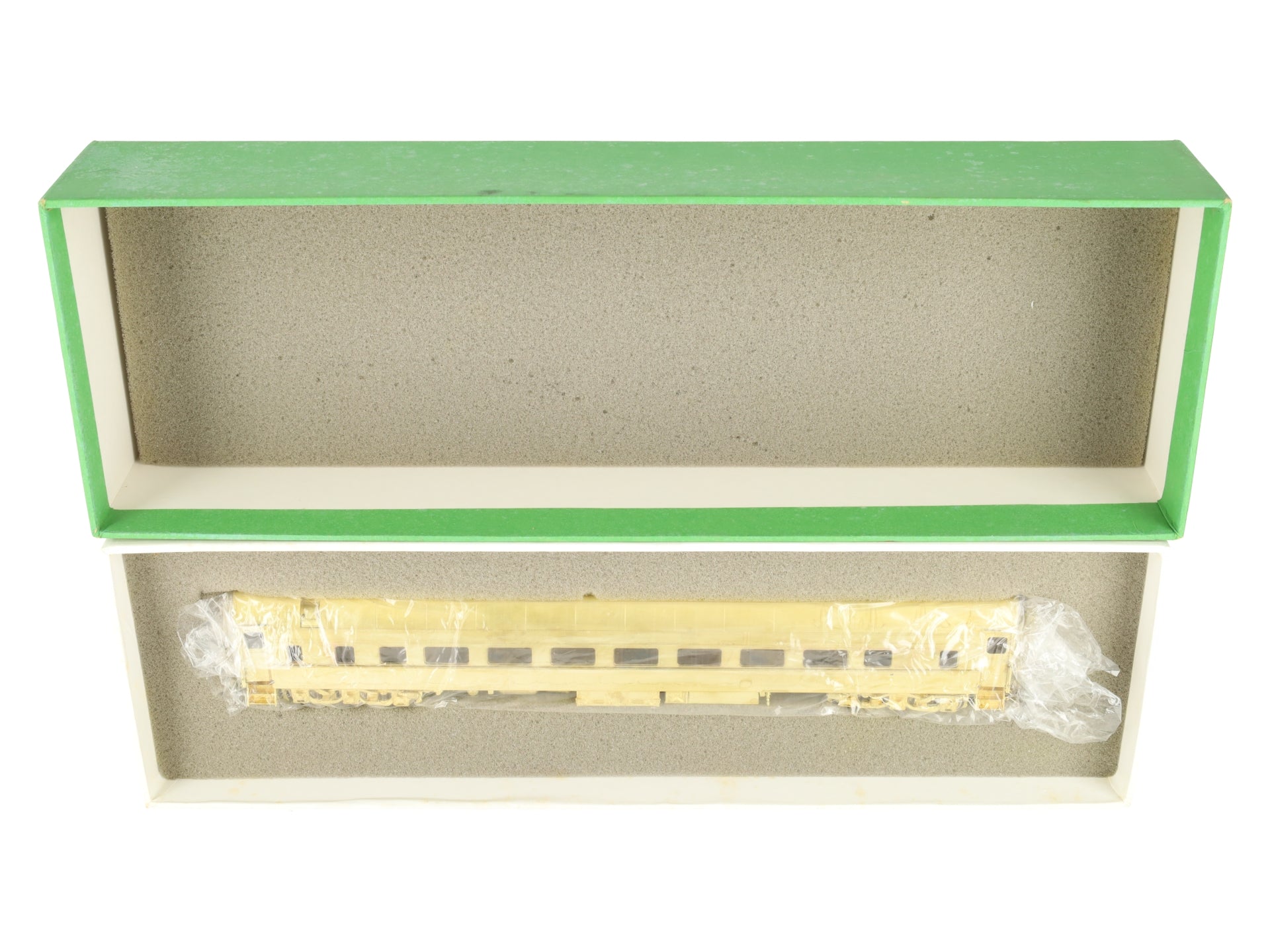 Overland 3248 HO Scale BRASS Grand Turk Western Coach Car - Unpainted EX/Box