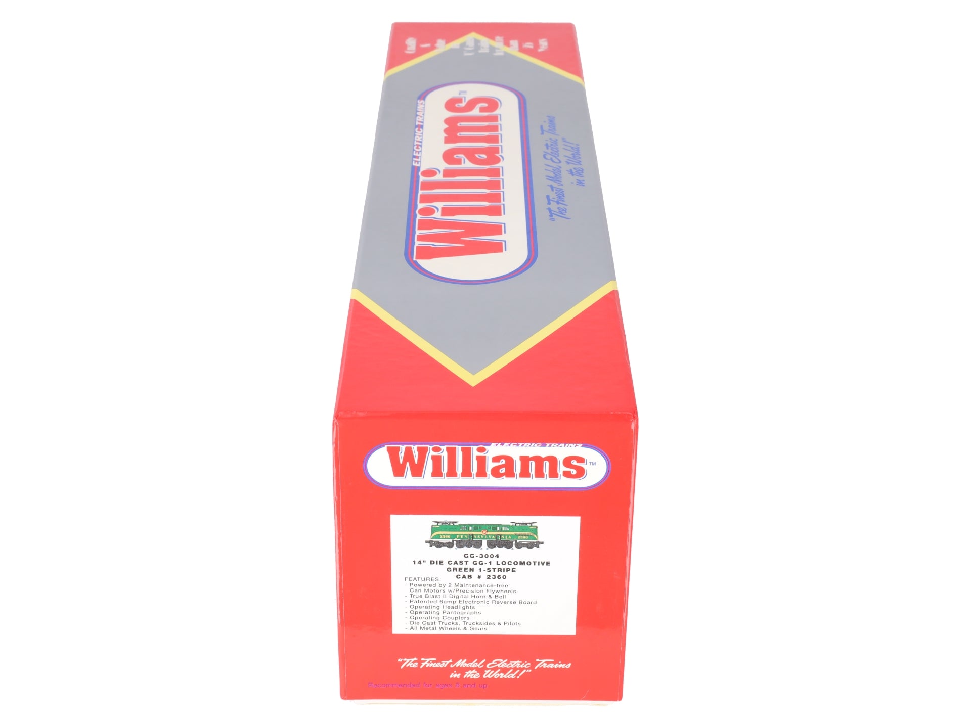 Williams GG-3004 O Gauge Pennsylvania GG-1 Electric Locomotive #2360 EX/Box