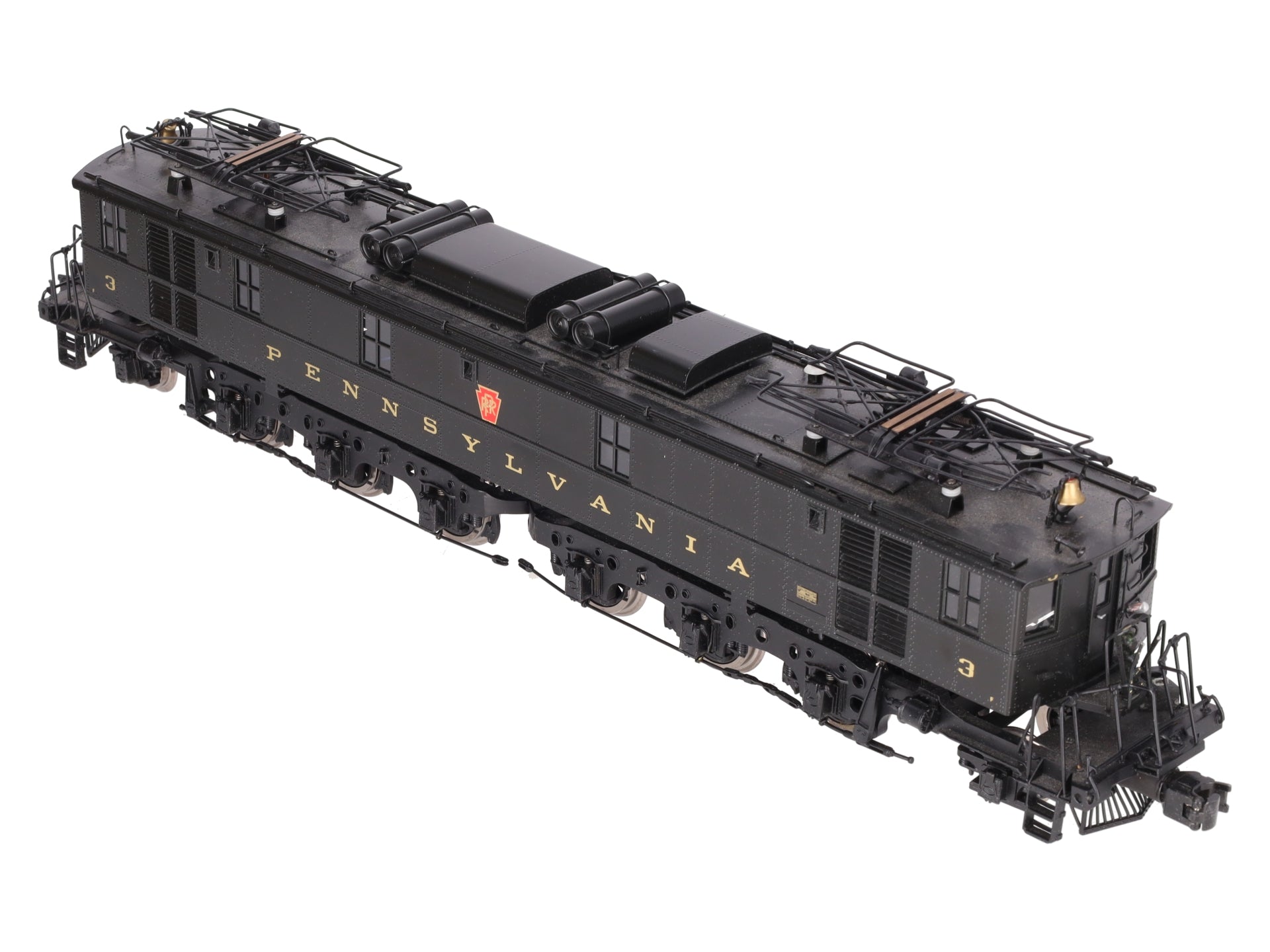 3rd Rail O Brass Pennsylvania FF-2 Electric Locomotive #3 EX/Box