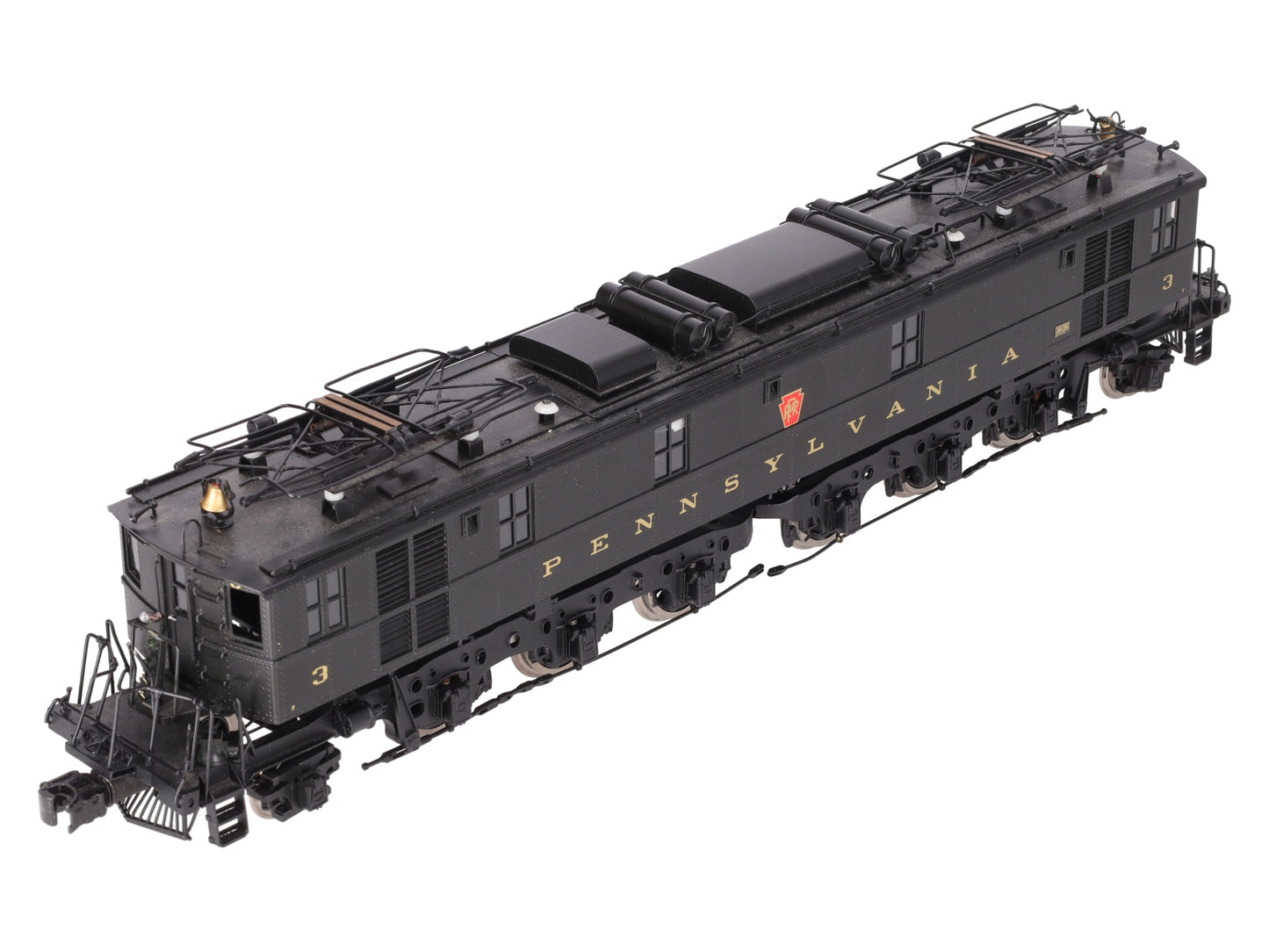 3rd Rail O Brass Pennsylvania FF-2 Electric Locomotive #3 EX/Box