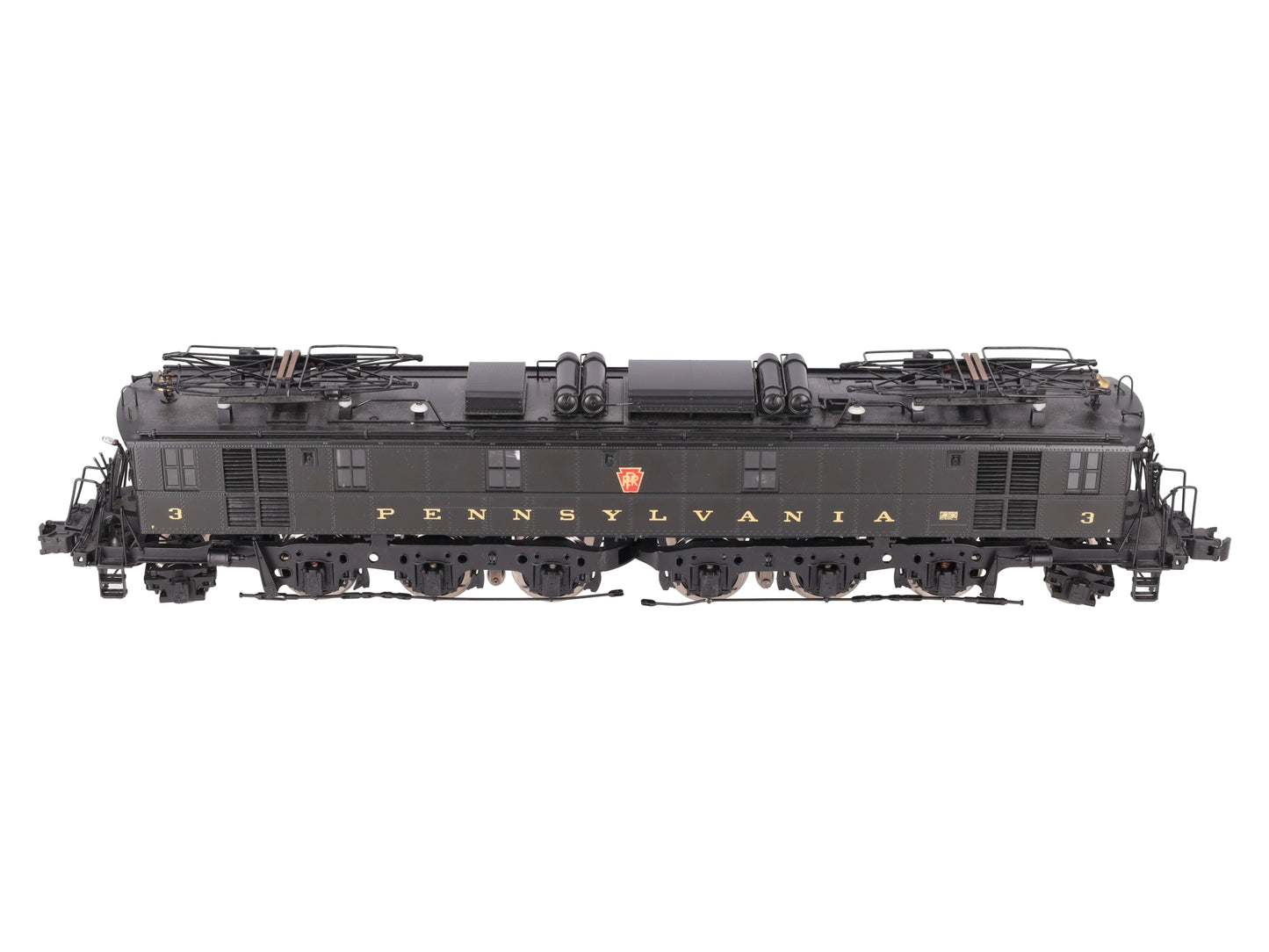 3rd Rail O Brass Pennsylvania FF-2 Electric Locomotive #3 EX/Box