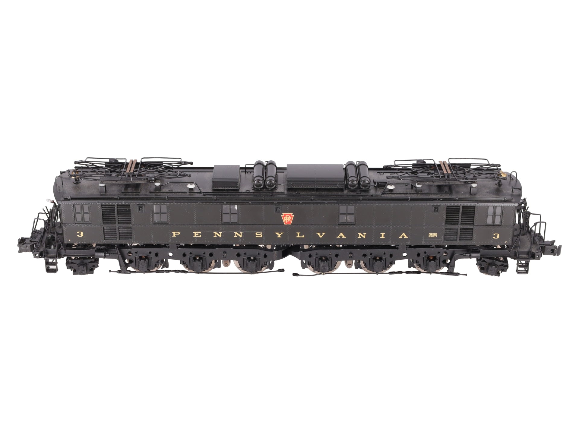 3rd Rail O Brass Pennsylvania FF-2 Electric Locomotive #3 EX/Box