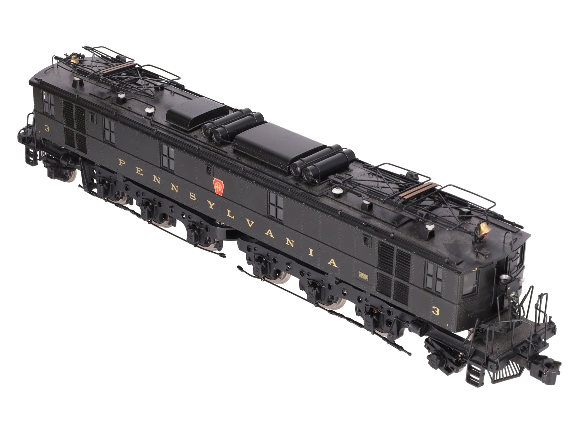 3rd Rail O Brass Pennsylvania FF-2 Electric Locomotive #3 EX/Box