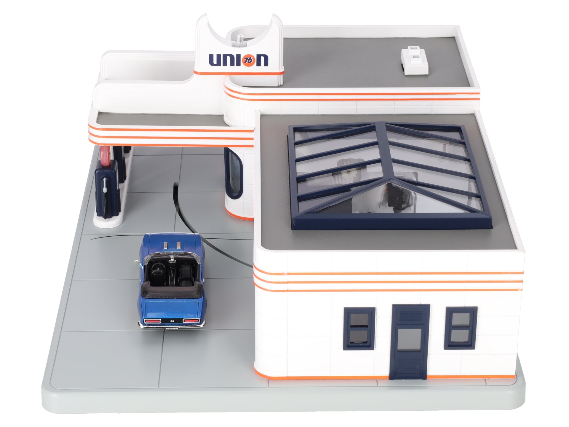 MTH 30-9109 O Gauge Union 76 Operating Gas Station EX/Box