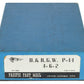 PFM HO BRASS D&RGW P-44 4-6-2 Steam Loco & Tender - Unpainted EX/Box