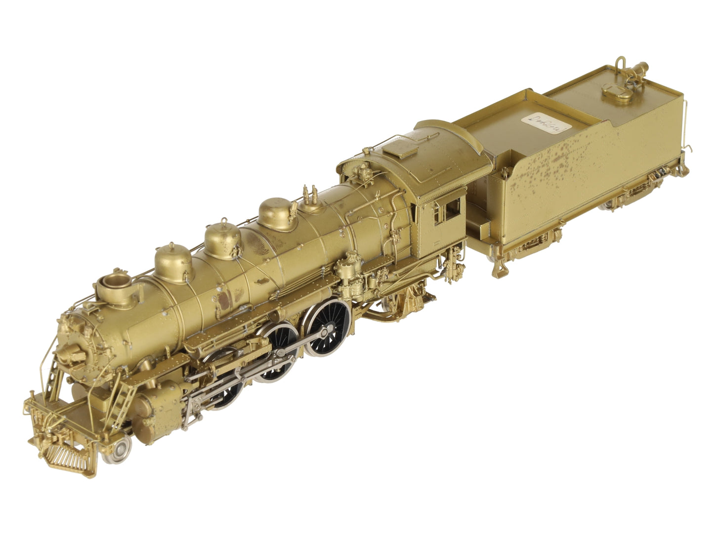 PFM HO BRASS D&RGW P-44 4-6-2 Steam Loco & Tender - Unpainted EX/Box