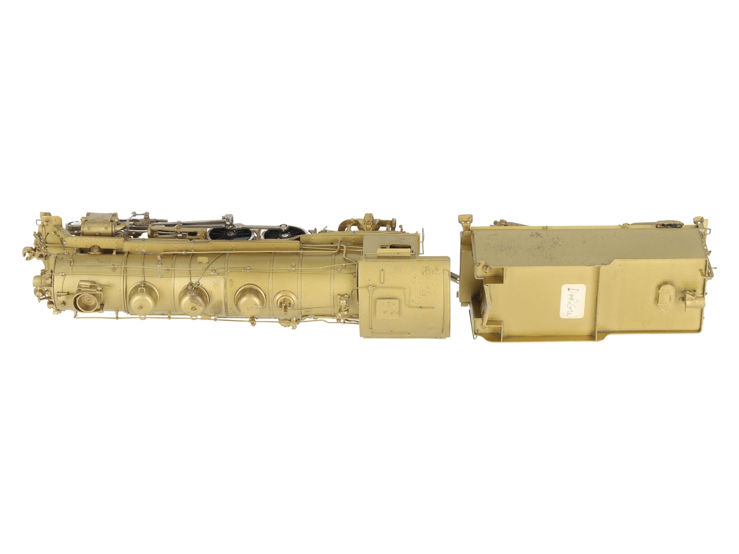 PFM HO BRASS D&RGW P-44 4-6-2 Steam Loco & Tender - Unpainted EX/Box
