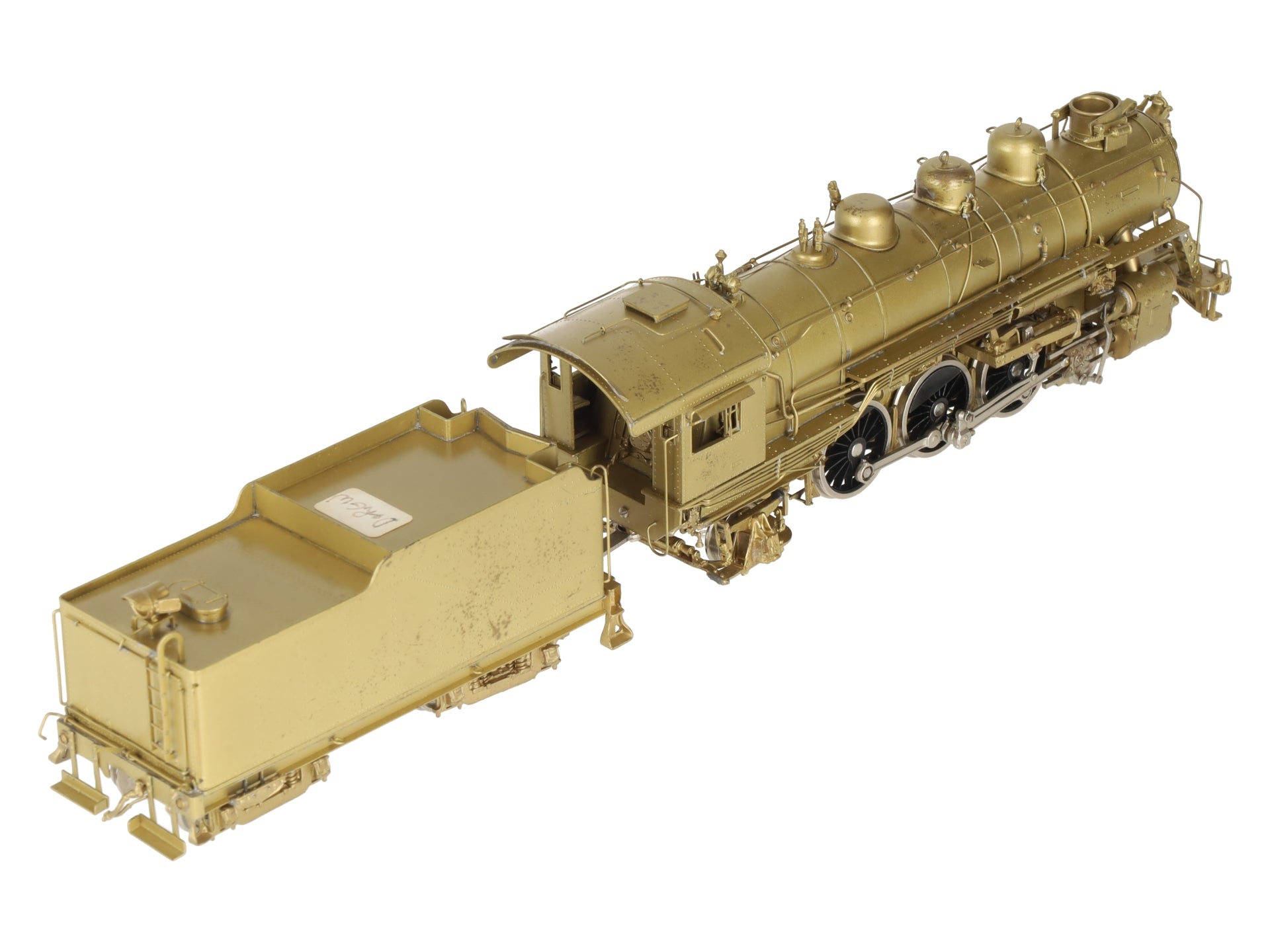 PFM HO BRASS D&RGW P-44 4-6-2 Steam Loco & Tender - Unpainted EX/Box