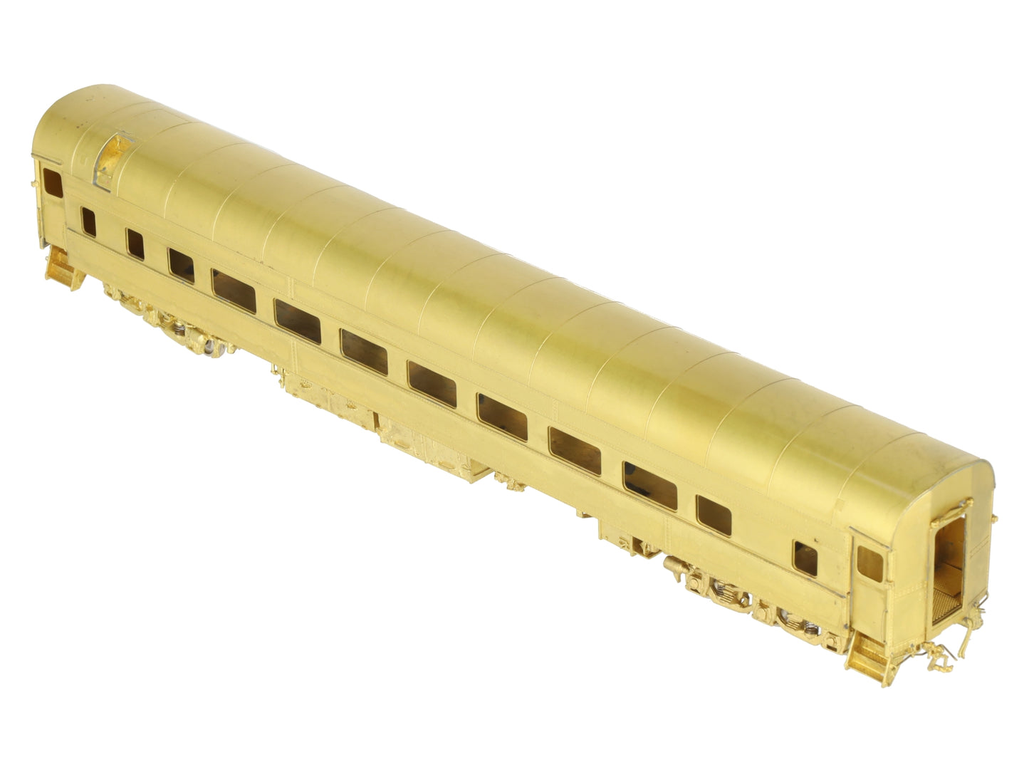 Overland 3248 HO Scale BRASS Grand Turk Western Coach Car - Unpainted EX/Box