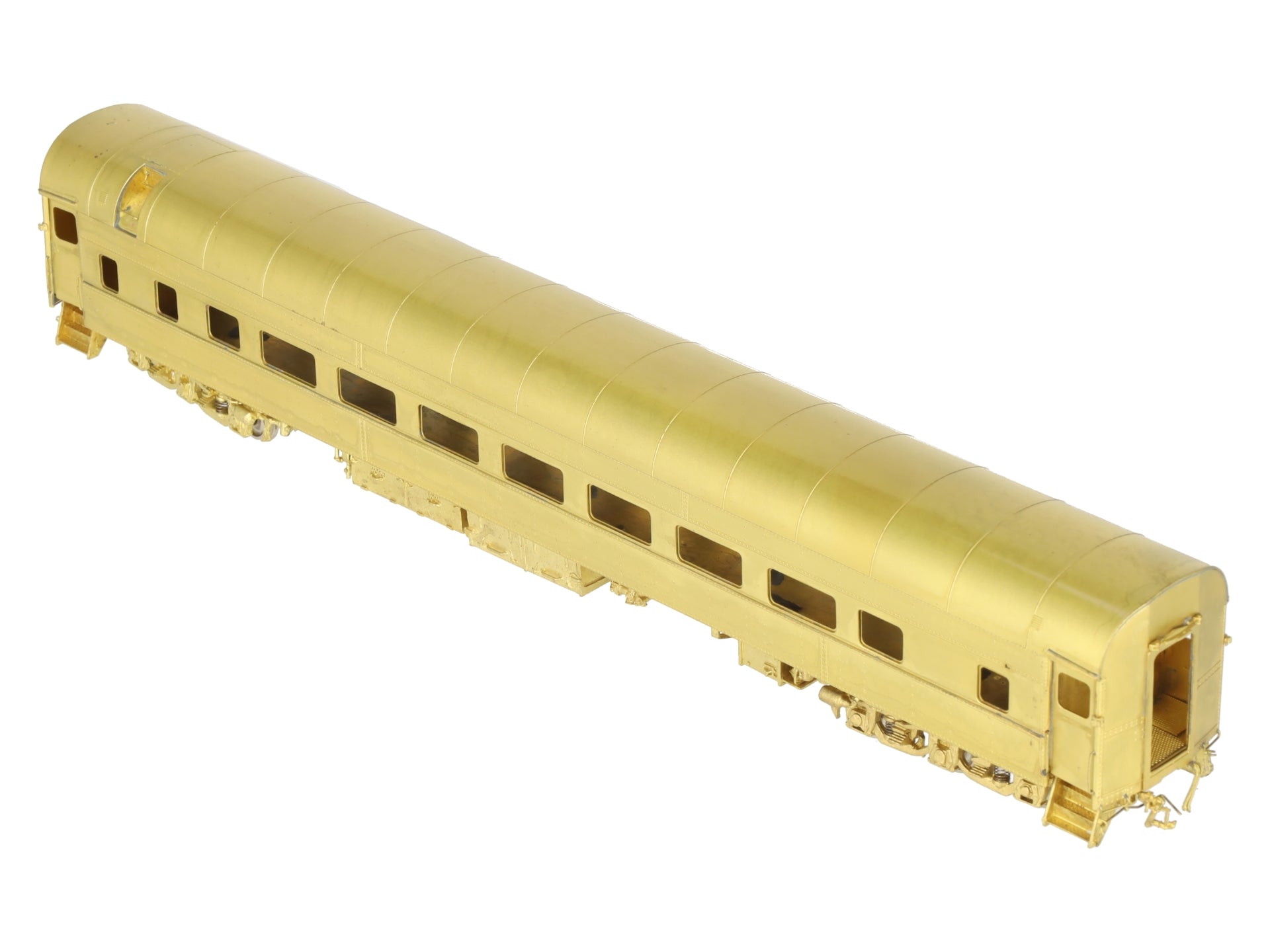 Overland 3248 HO Scale BRASS Grand Turk Western Coach Car - Unpainted EX/Box