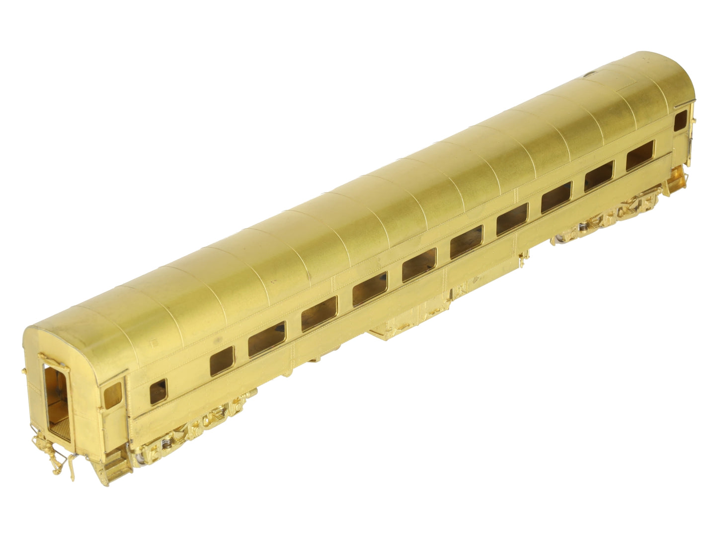 Overland 3248 HO Scale BRASS Grand Turk Western Coach Car - Unpainted EX/Box