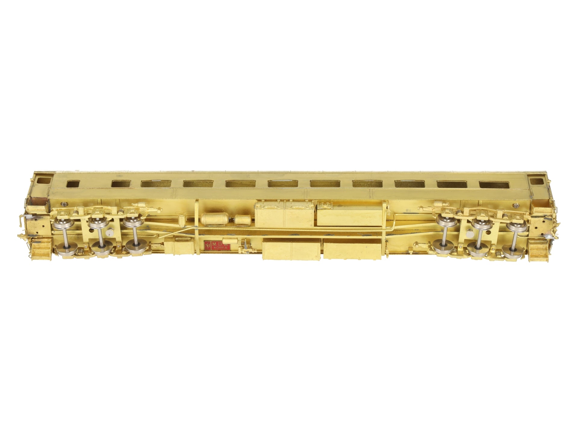 Overland 3248 HO Scale BRASS Grand Turk Western Coach Car - Unpainted EX/Box