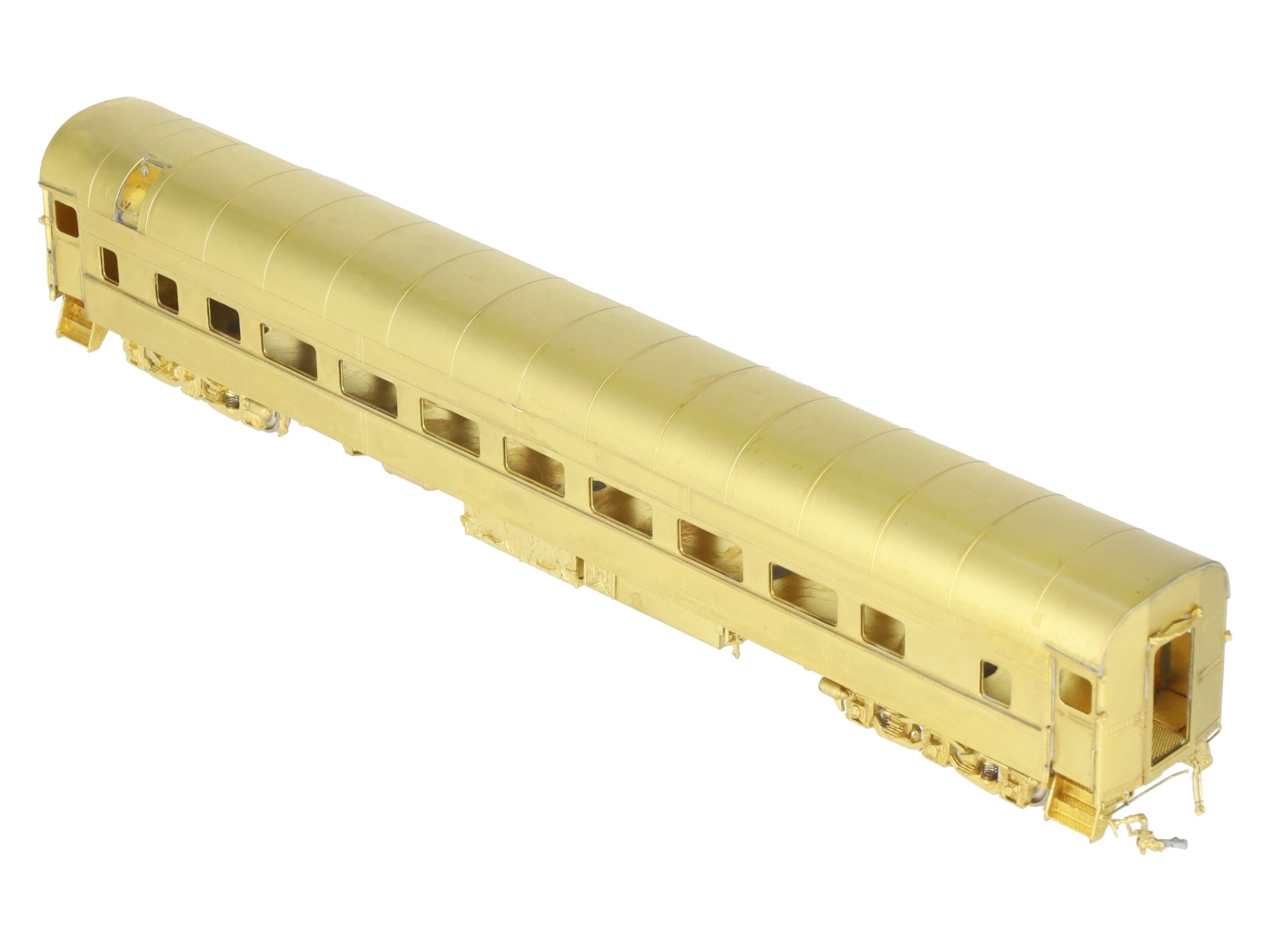Overland 3248 HO Scale BRASS Grand Turk Western Coach Car - Unpainted EX/Box