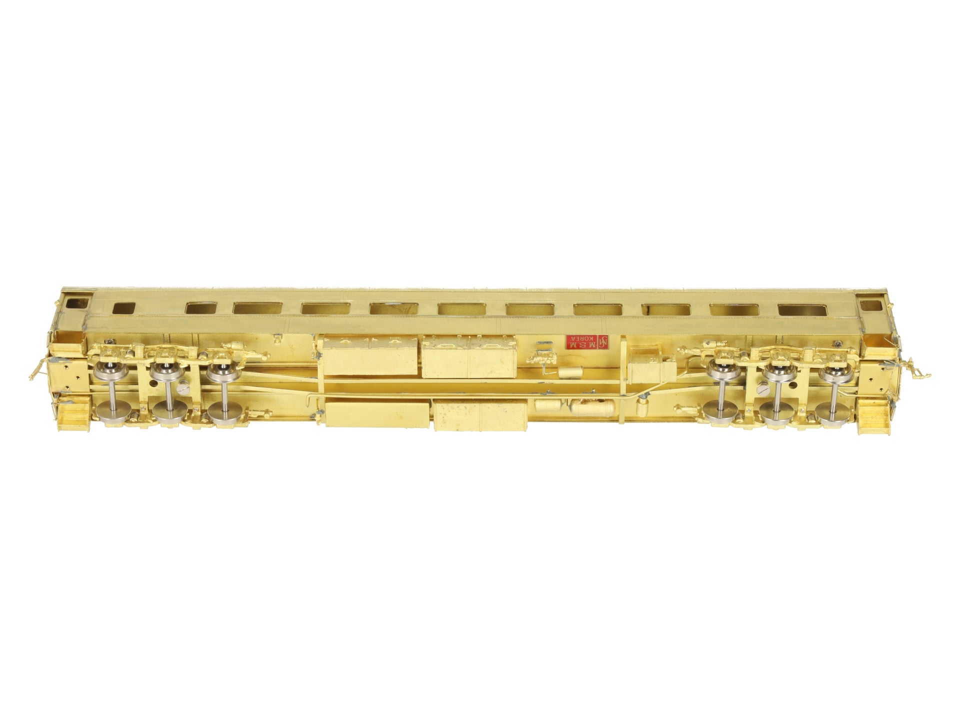 Overland 3248 HO Scale BRASS Grand Turk Western Coach Car - Unpainted EX/Box