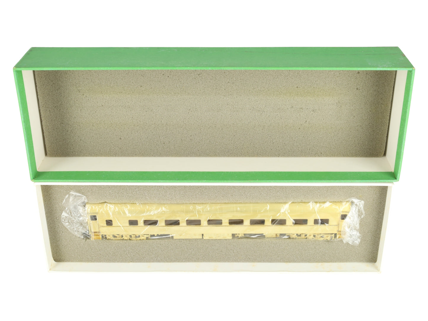 Overland 3248 HO Scale BRASS Grand Turk Western Coach Car - Unpainted EX/Box