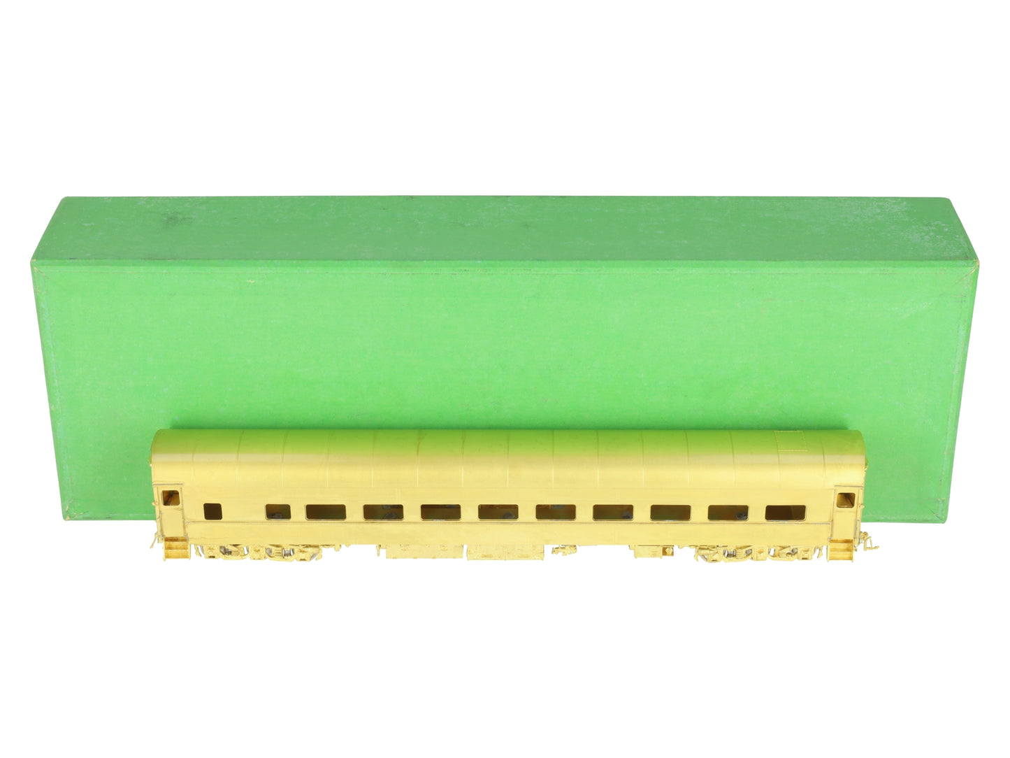 Overland 3248 HO Scale BRASS Grand Turk Western Coach Car - Unpainted EX/Box