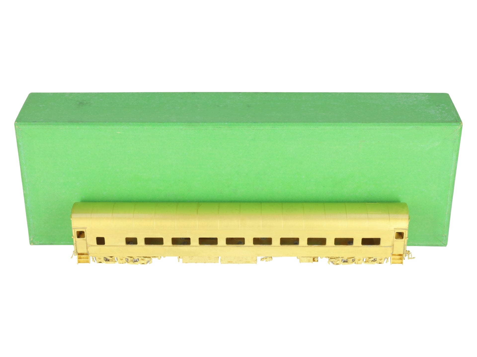 Overland 3248 HO Scale BRASS Grand Turk Western Coach Car - Unpainted EX/Box