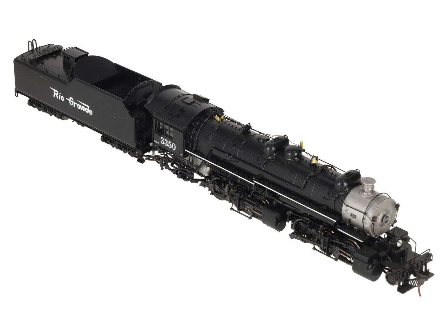Precision Scale Co. 16104-1 HO BRASS DRGW L-76 Steam Loco & Tender #3350 - F/P LN/Box