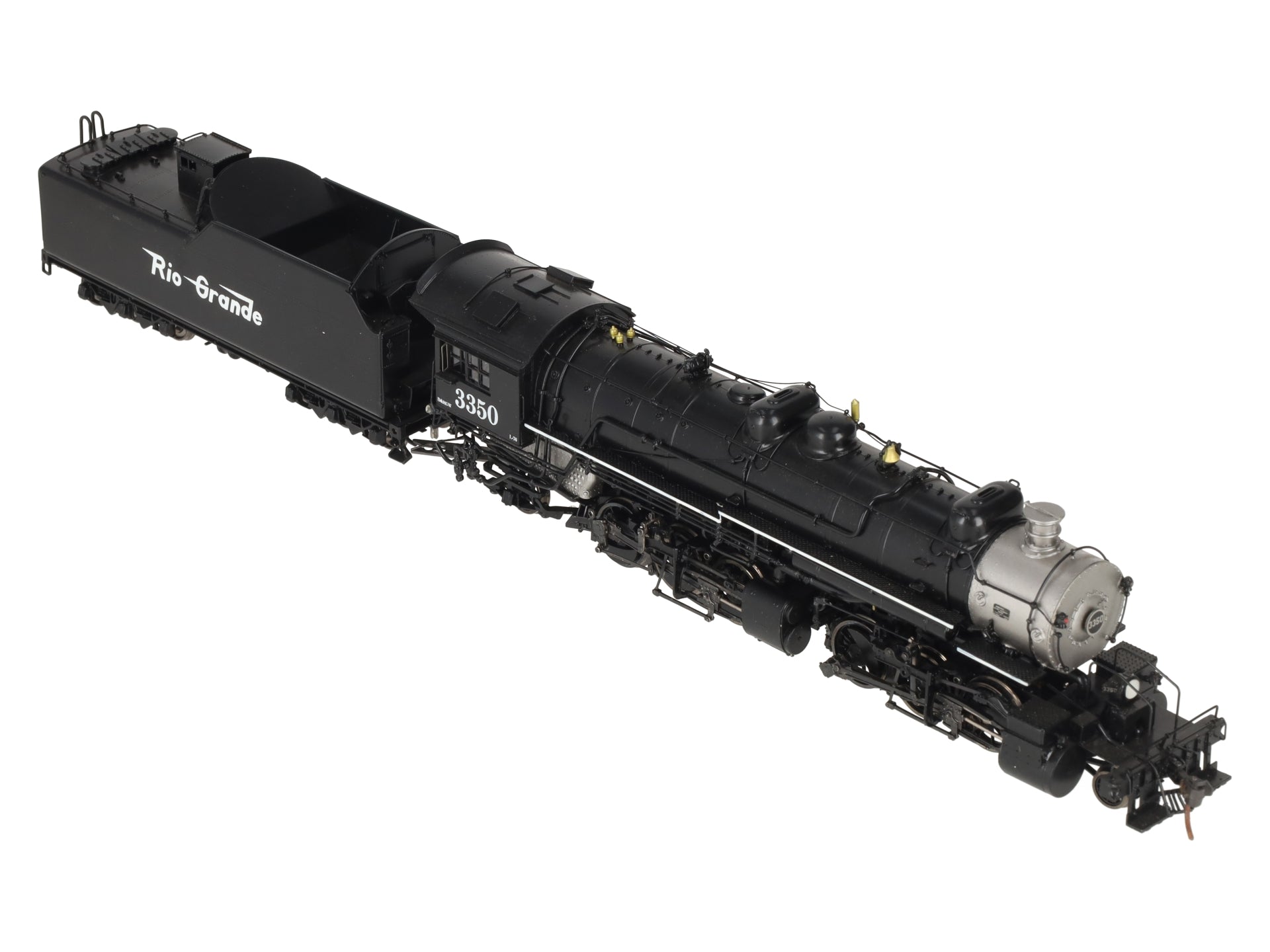 Precision Scale Co. 16104-1 HO BRASS DRGW L-76 Steam Loco & Tender #3350 - F/P LN/Box