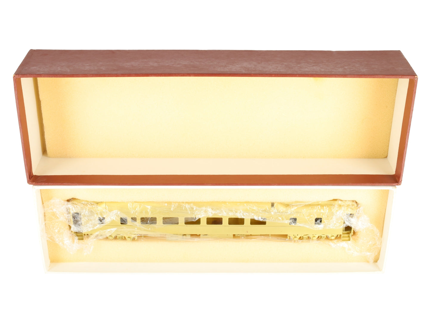 P Company HO Brass PRR Keystone Banks Modernized 12-2-3 Pullman Sleeper EX/Box