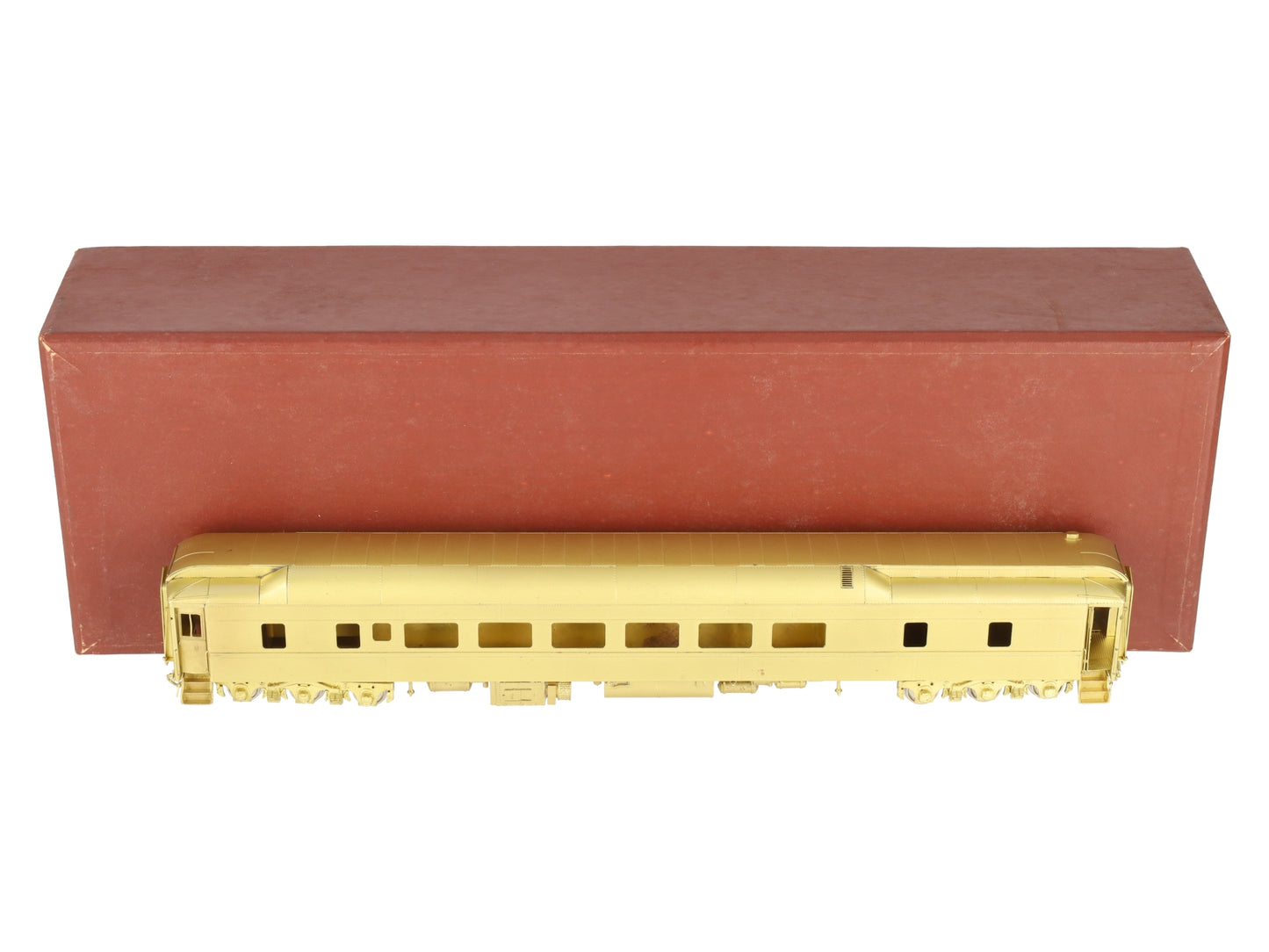 P Company HO Brass PRR Keystone Banks Modernized 12-2-3 Pullman Sleeper EX/Box