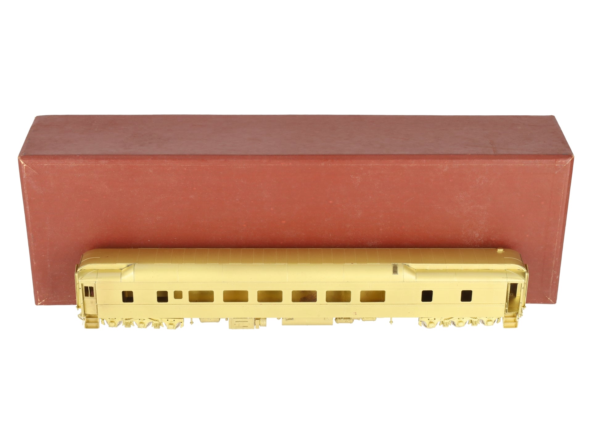 P Company HO Brass PRR Keystone Banks Modernized 12-2-3 Pullman Sleeper EX/Box