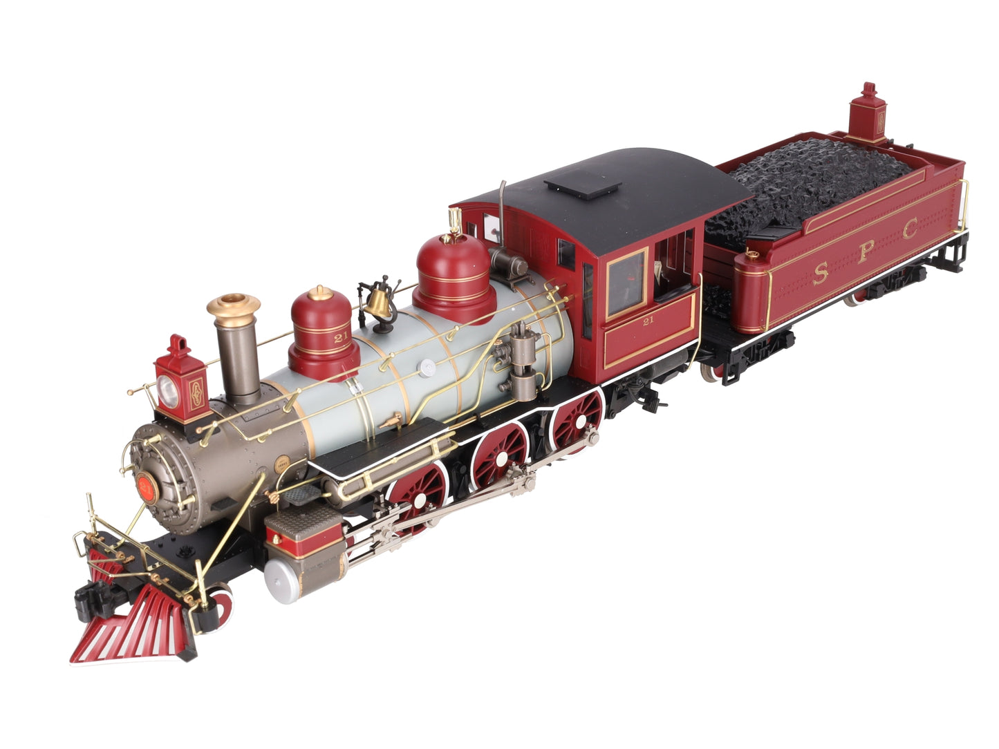 Bachmann 81095 G South Pacific Coast 4-6-0 Steam Locomotive and Tender EX/Box