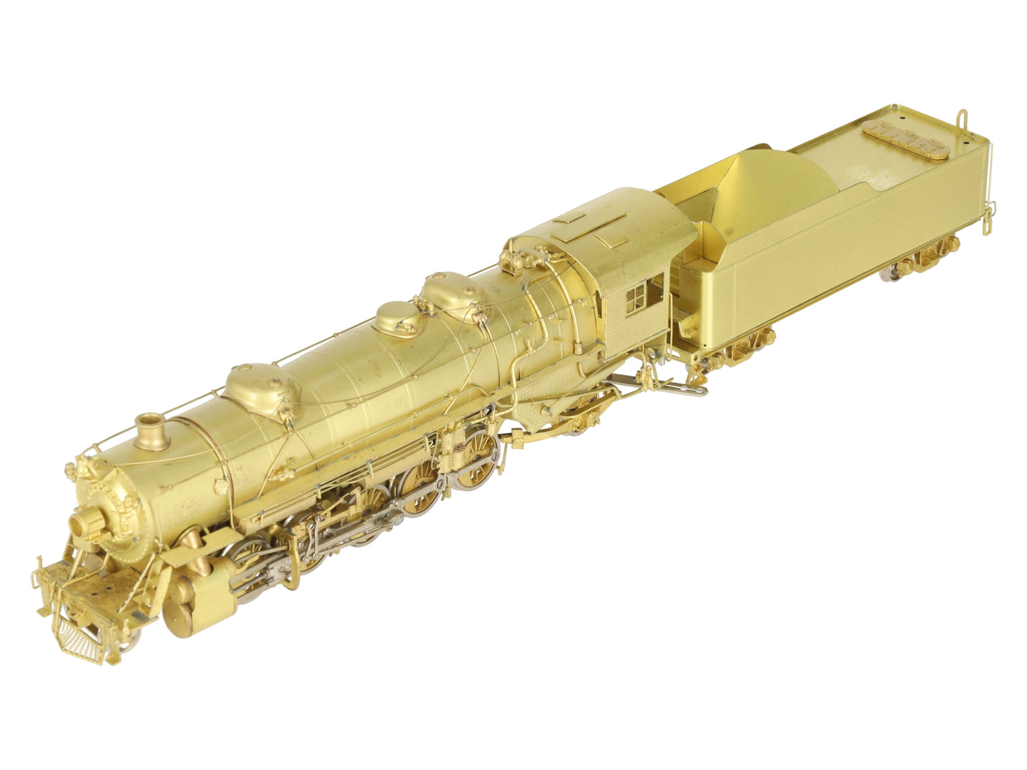 Sunset Models HO Brass USRA Light 2-10-2 Steam Locomotive (Unpainted) EX/Box
