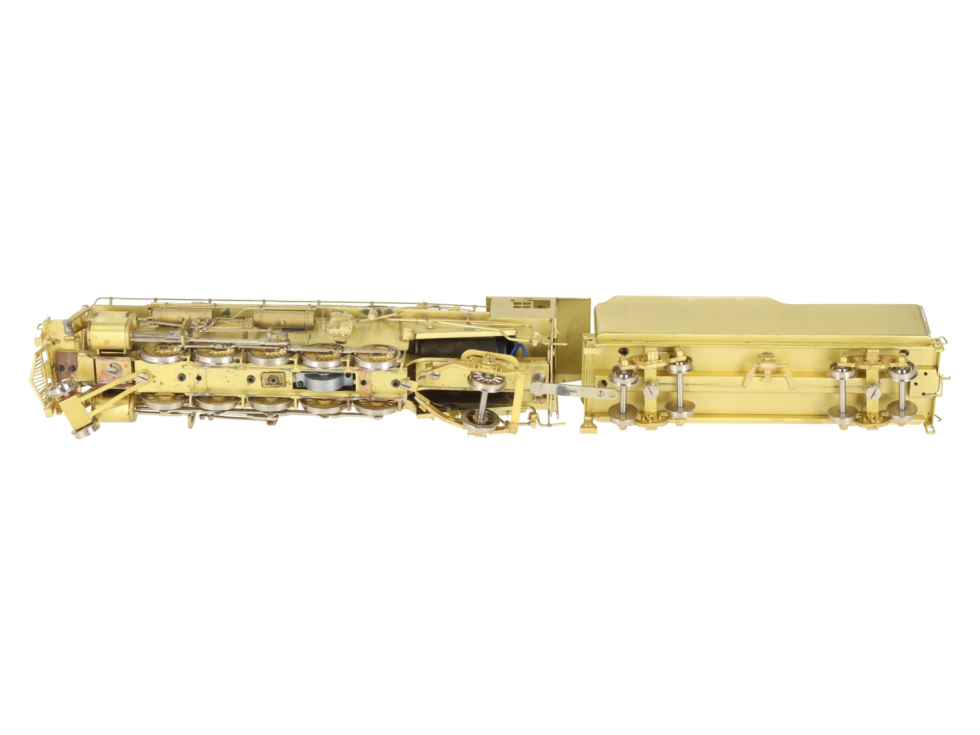 Sunset Models HO Brass USRA Light 2-10-2 Steam Locomotive (Unpainted) EX/Box