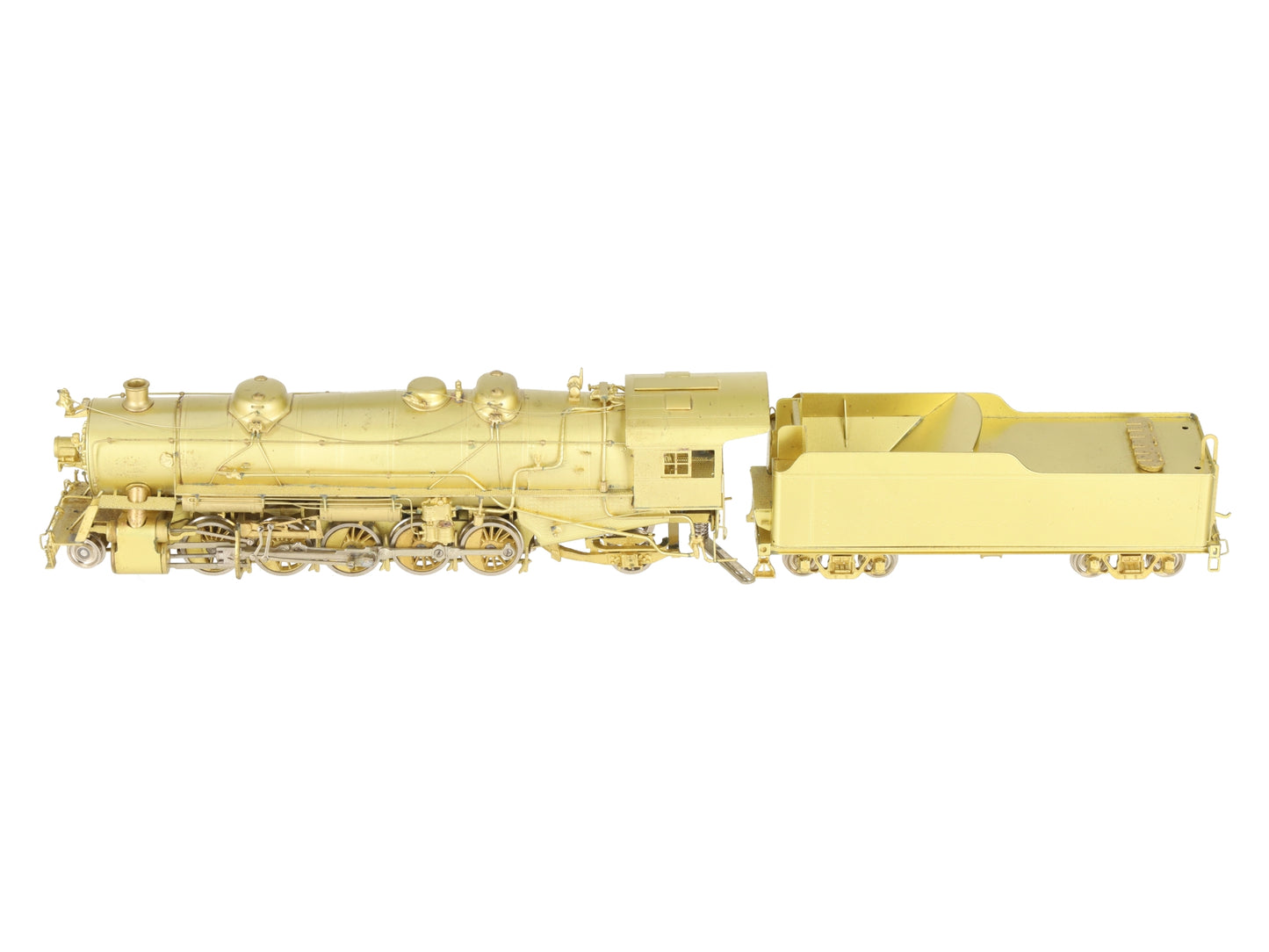 Sunset Models HO Brass USRA Light 2-10-2 Steam Locomotive (Unpainted) EX/Box