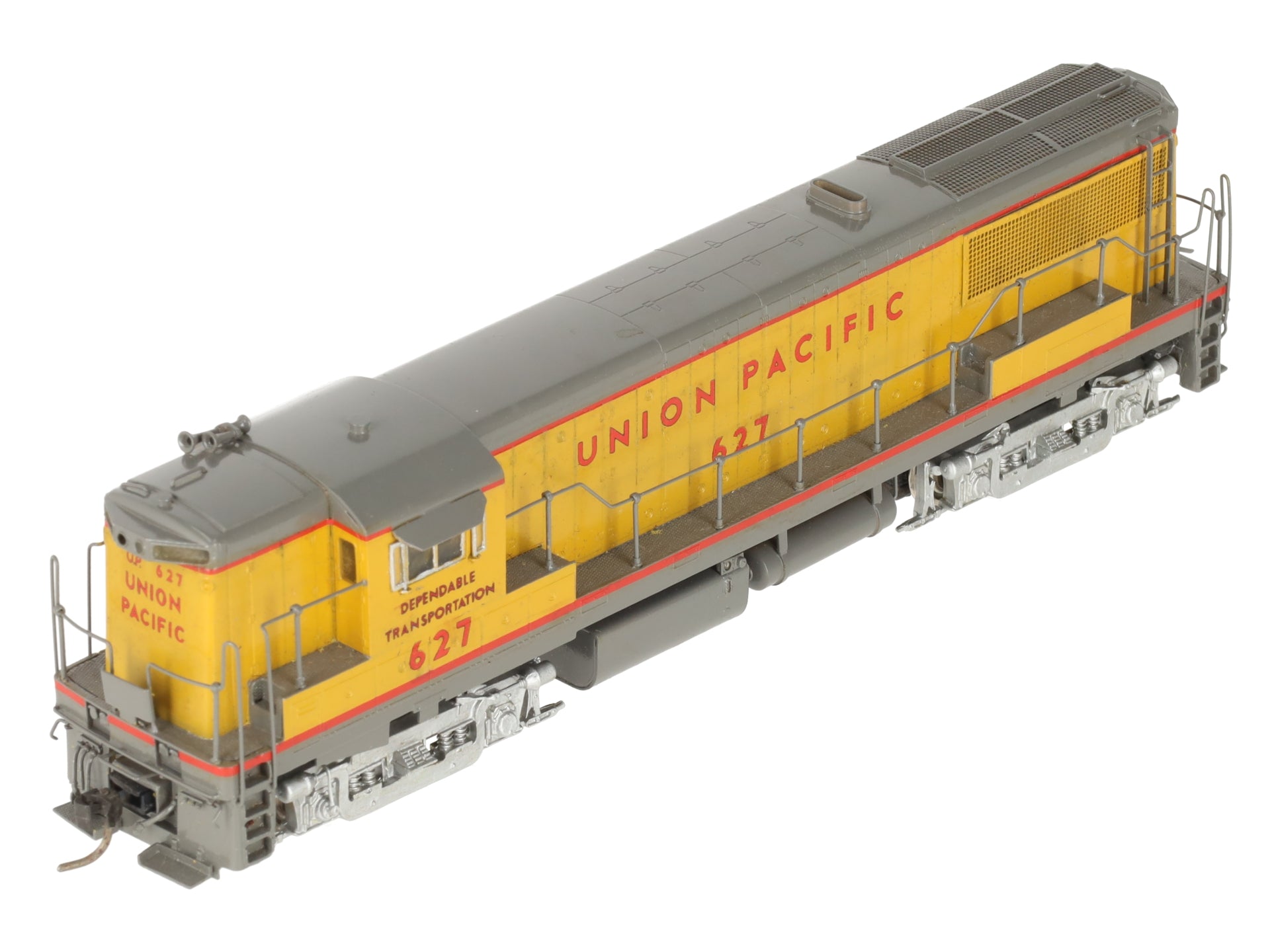Oriental Limited HO BRASS UP U-25B 2500HP High Hood Diesel Locomotive - Painted/Box