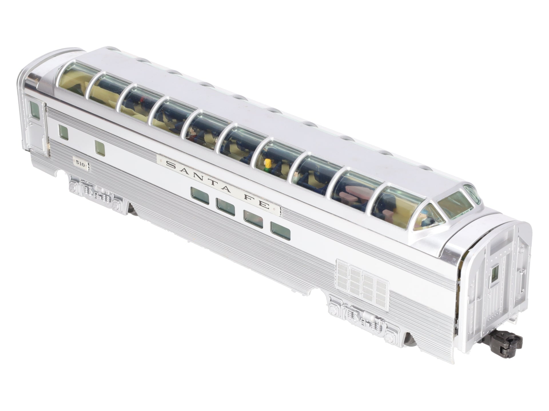 Lionel 6-39138 O Santa Fe Superliner Full Vista Dome Car #510 EX