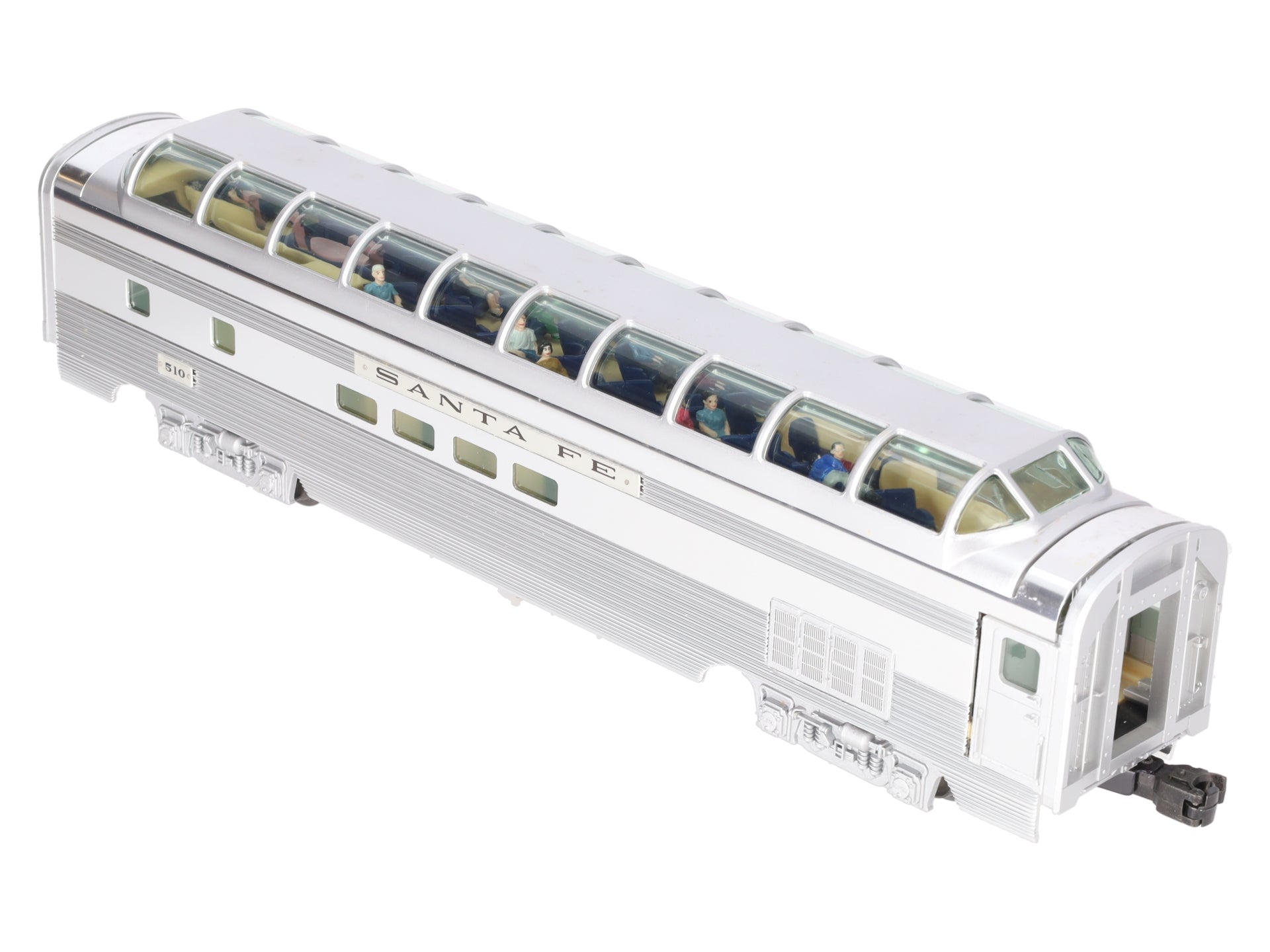 Lionel 6-39138 O Santa Fe Superliner Full Vista Dome Car #510 EX