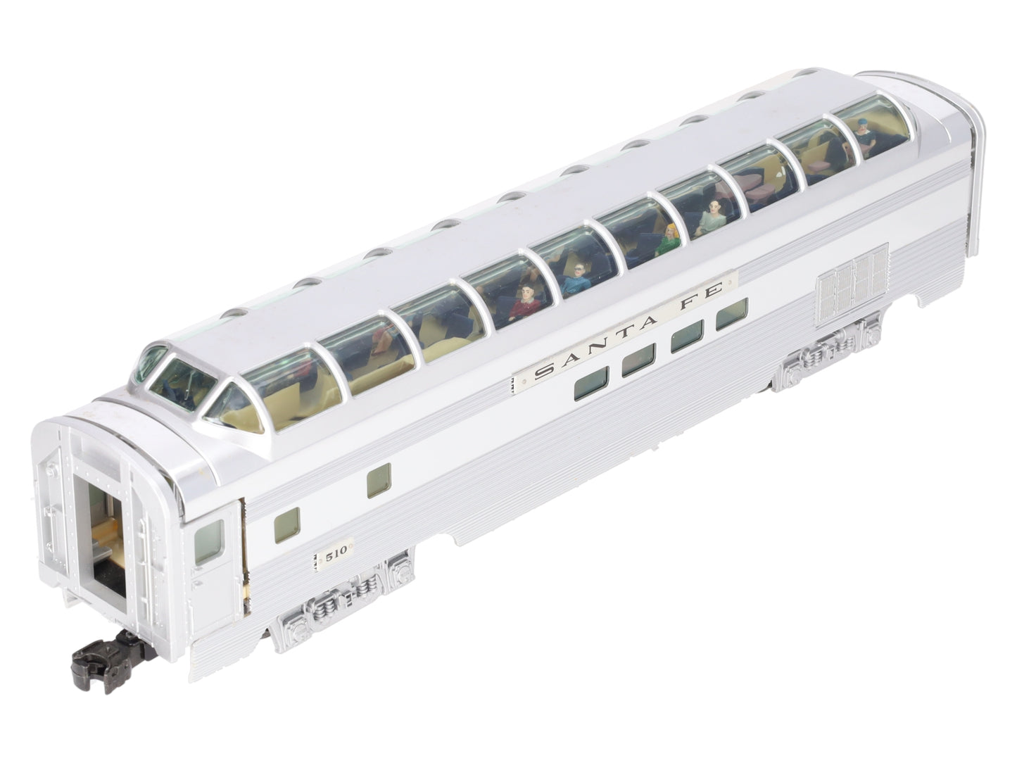 Lionel 6-39138 O Santa Fe Superliner Full Vista Dome Car #510 EX