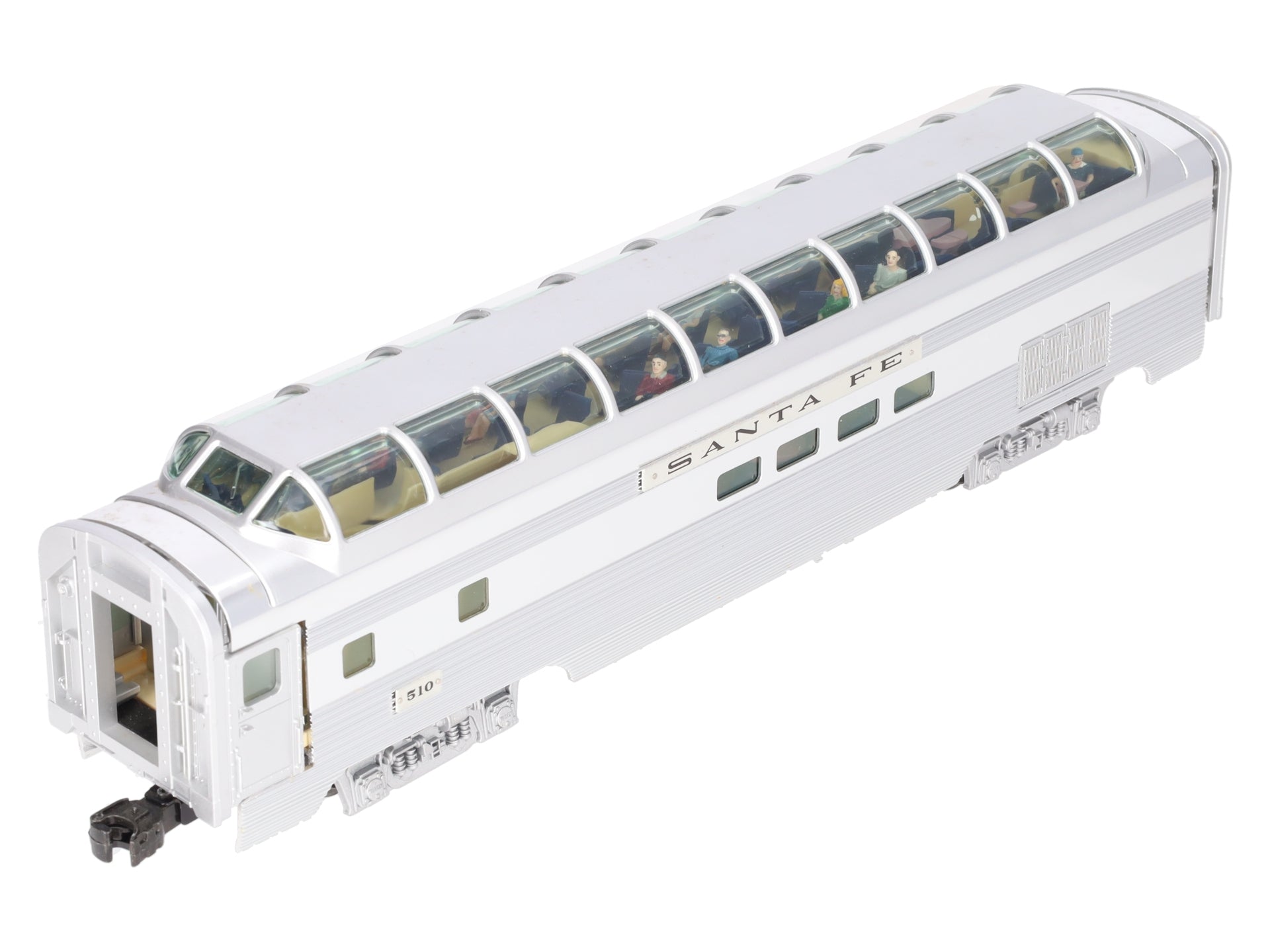 Lionel 6-39138 O Santa Fe Superliner Full Vista Dome Car #510 EX