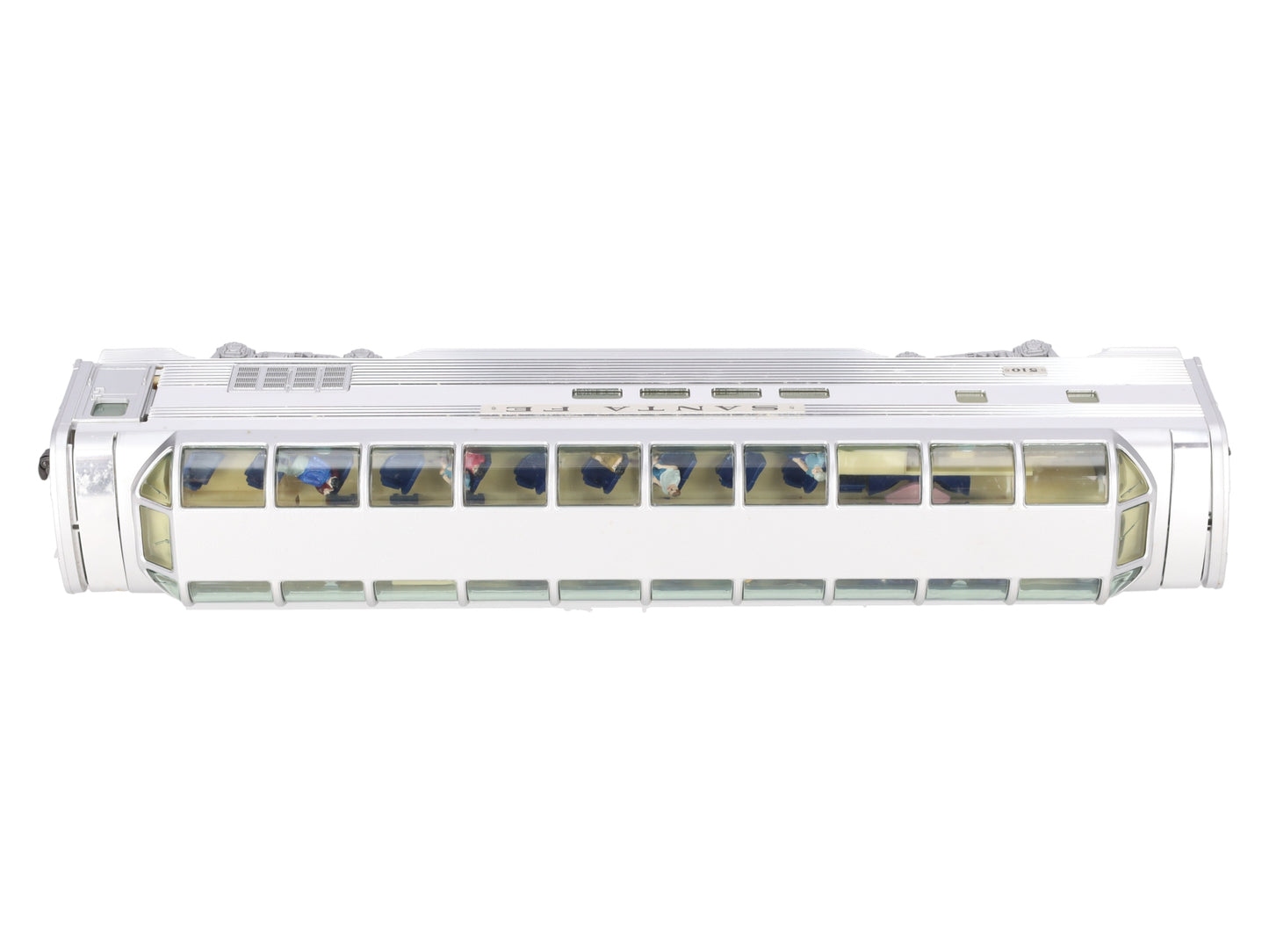 Lionel 6-39138 O Santa Fe Superliner Full Vista Dome Car #510 EX